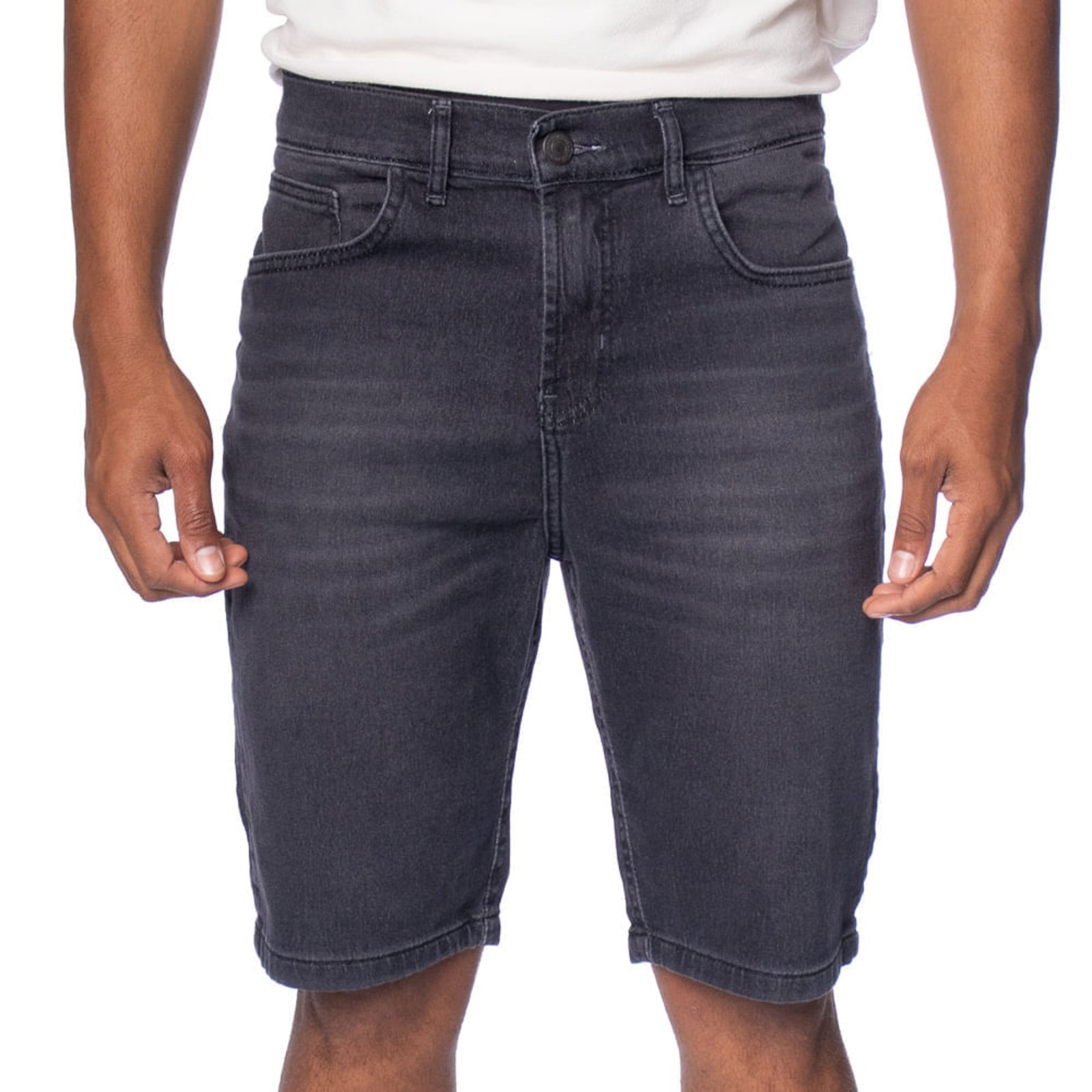 Imagem principal Bermuda Jeans Masculina Dixie Toque Suave Dixie preto