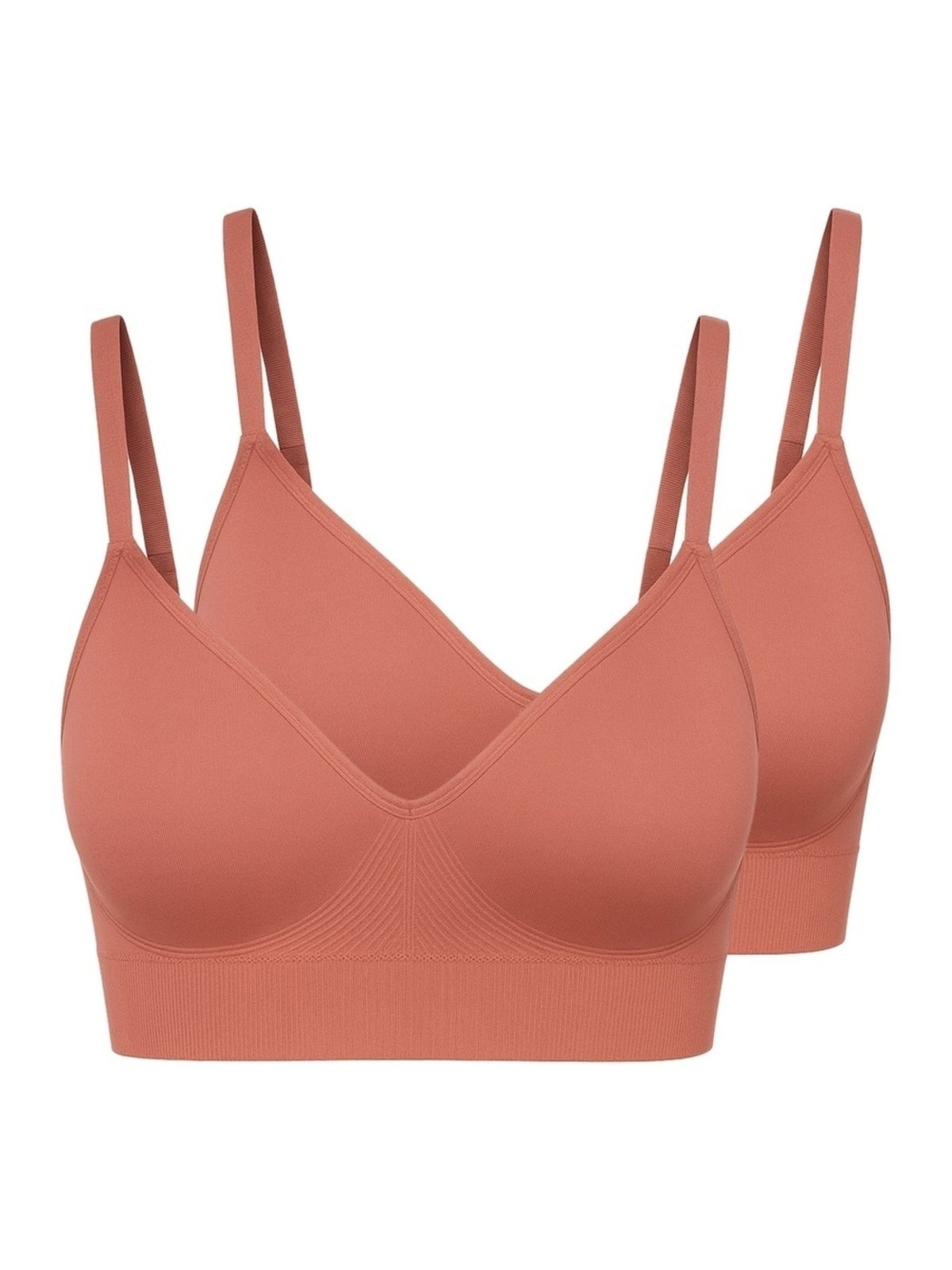 Imagem principal Kit com 2 Sutiãs sem Aro com Bojo Liz 51302 Liz rosa