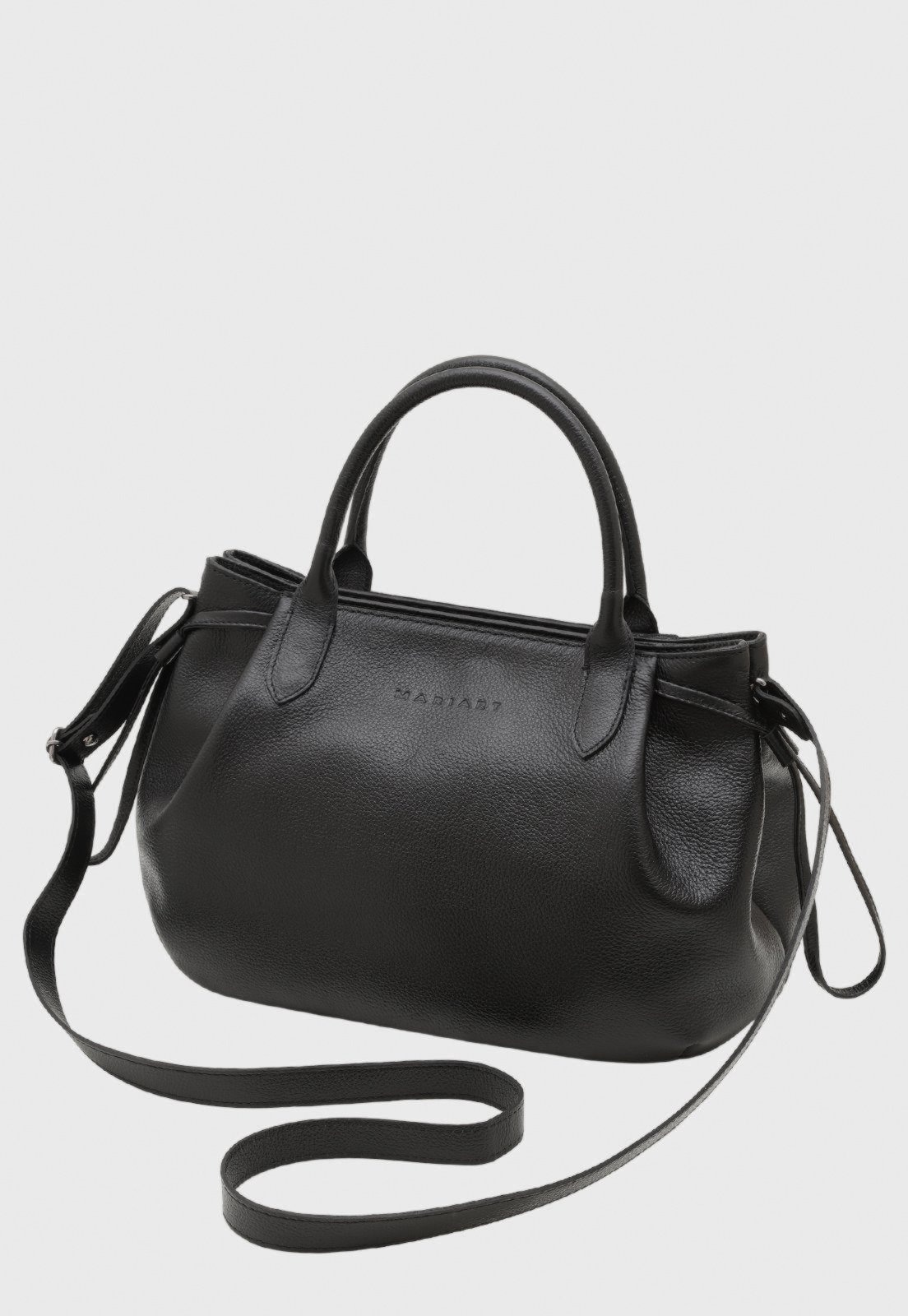 Imagem principal Bolsa Transversal Couro Mariart Capitólio Preta Mariart preto