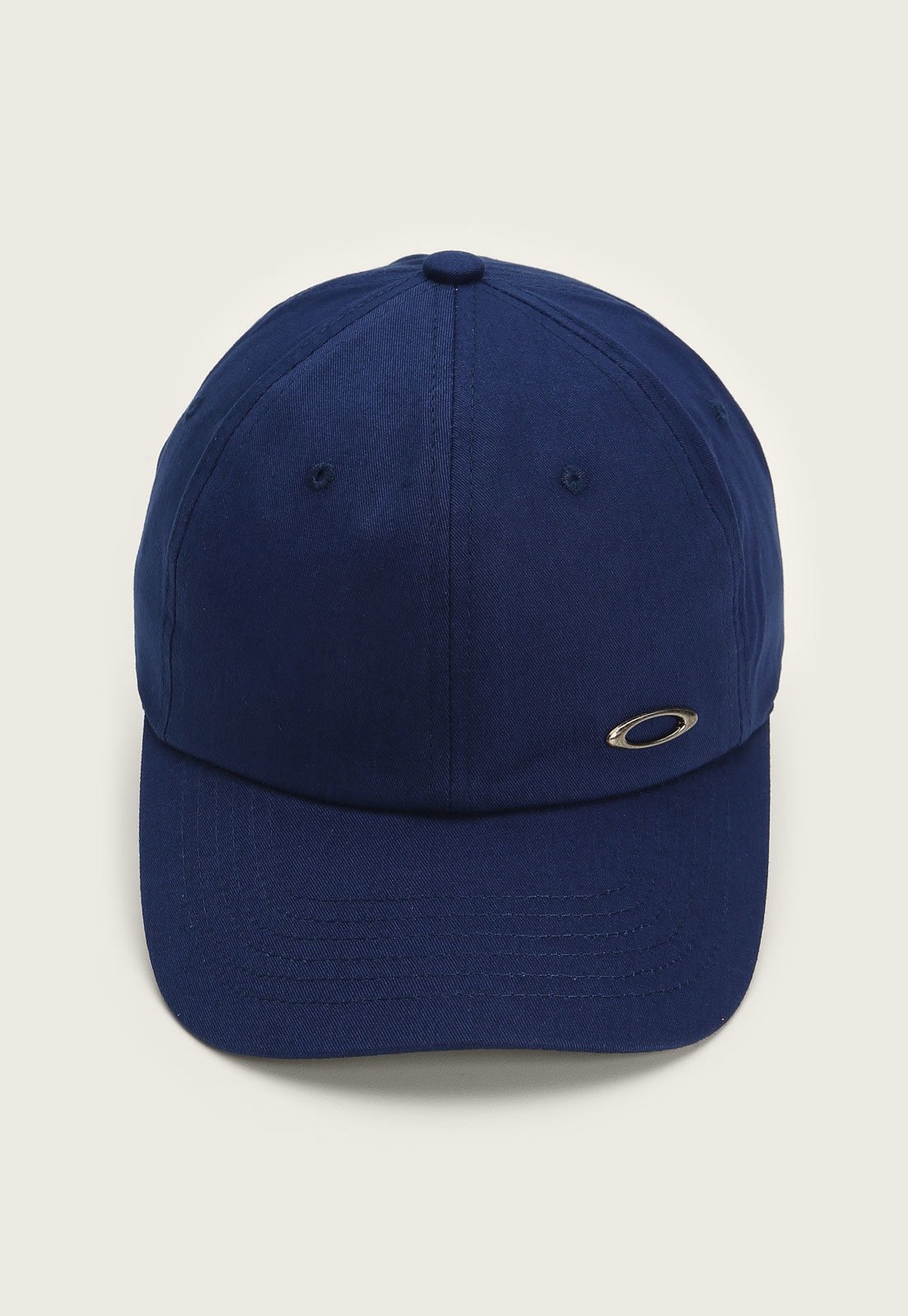 Imagem principal Boné Aberto Oakley Aba Curva Mod Ellipse Metal 6 Panel Hat Azul-Marinho Oakley azul marinho