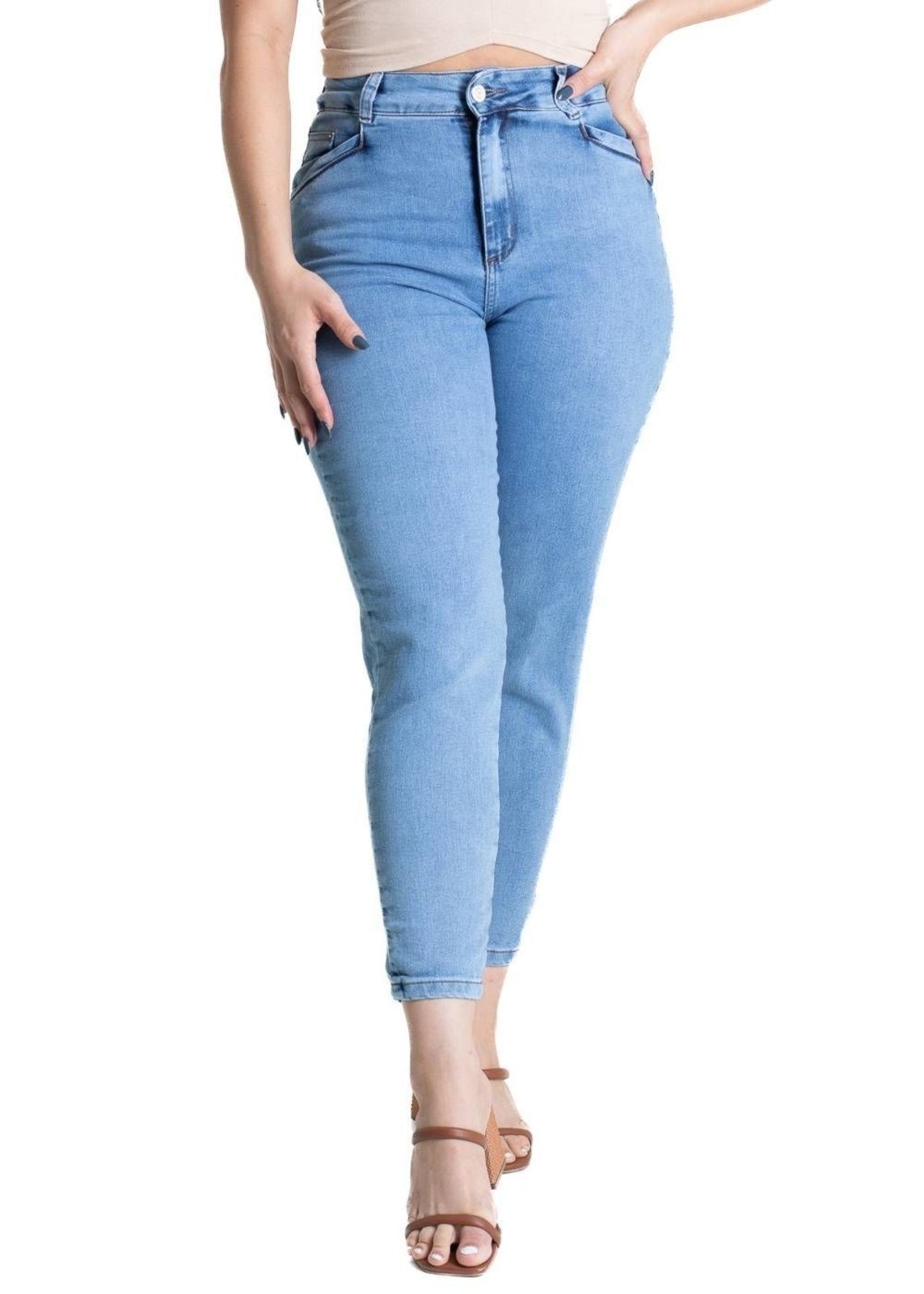 Imagem principal Calça Jeans Sawary Mom - 281007 Sawary azul