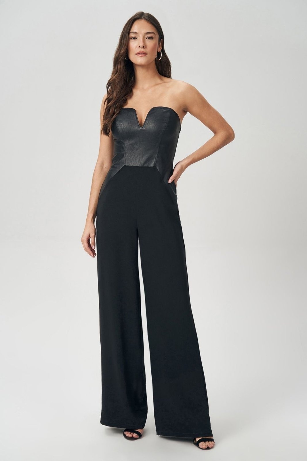 Imagem principal Macacão Superior PU Black Feminino Acostamento ACT FEMININO preto black