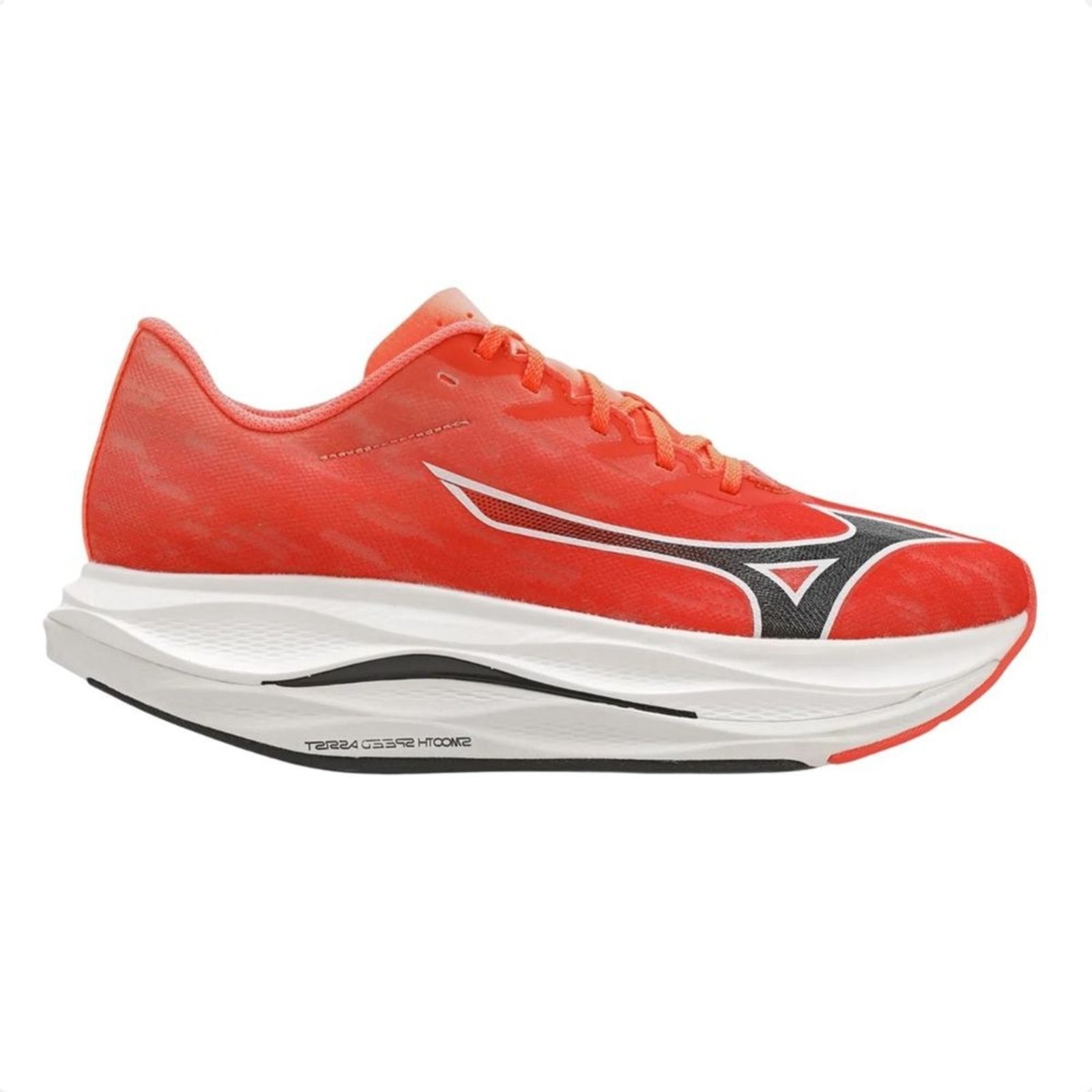 Imagem principal Tênis Corrida Masculino Mizuno Wave Rebellion Flash 3 Laranja Mizuno branco