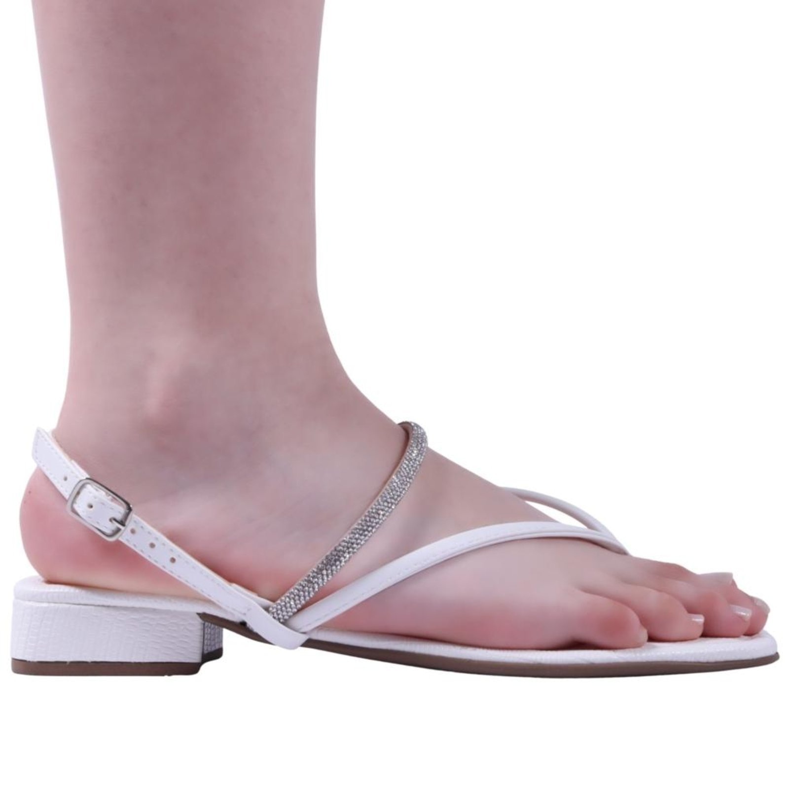 Imagem principal Sandália Feminina Zariff 5014094 Branco Zariff incolor