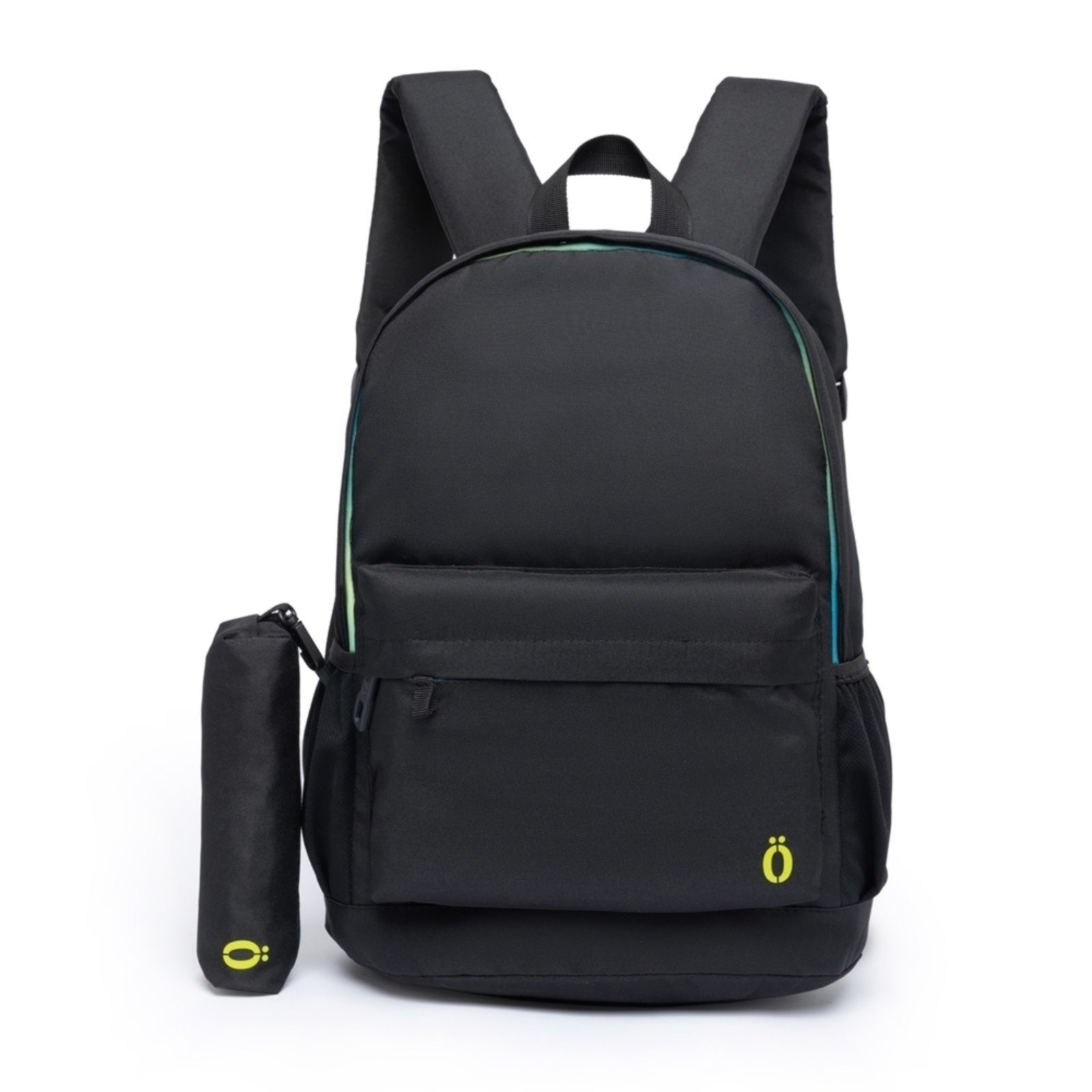 Imagem principal Kit Mochila Estojo Casual Reforçada Resistente Masculino Ozil preto