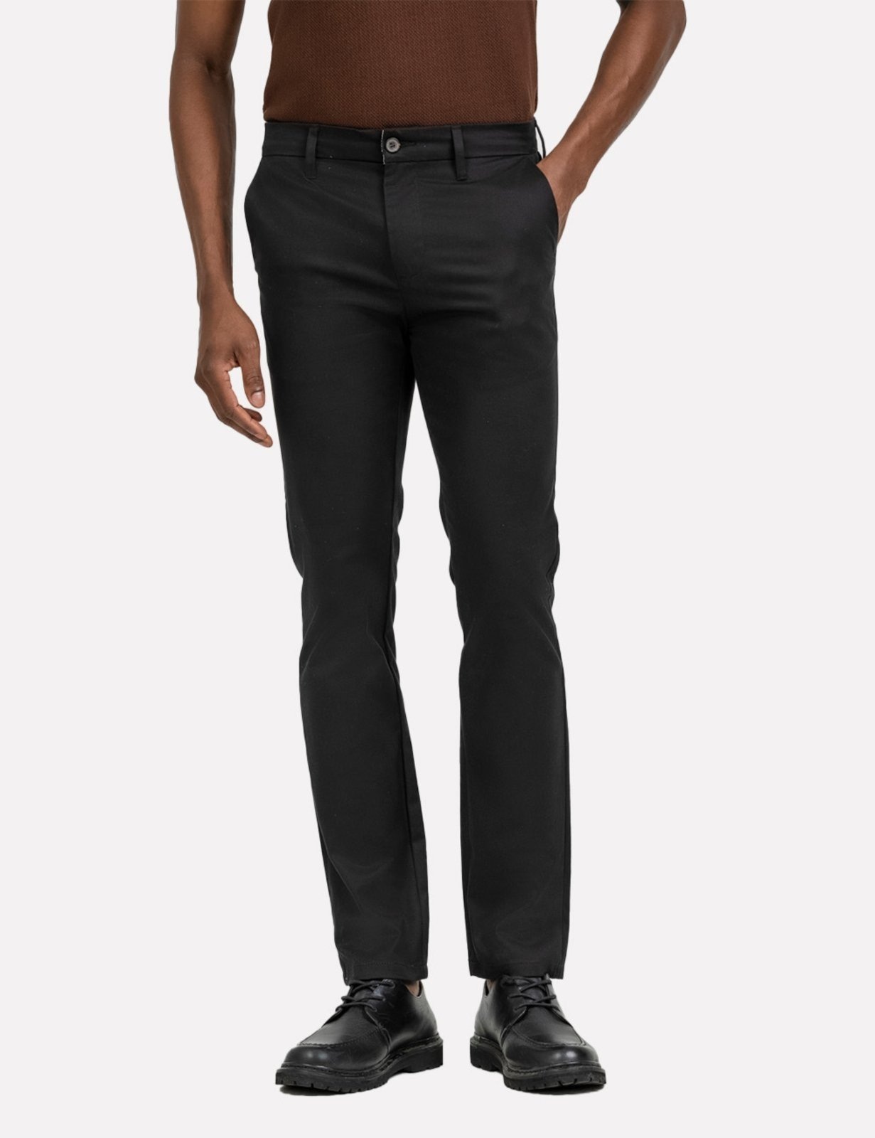 Imagem principal Calça K&J Black Masculina Slim Alfaiataria Preta King E Joe preto black