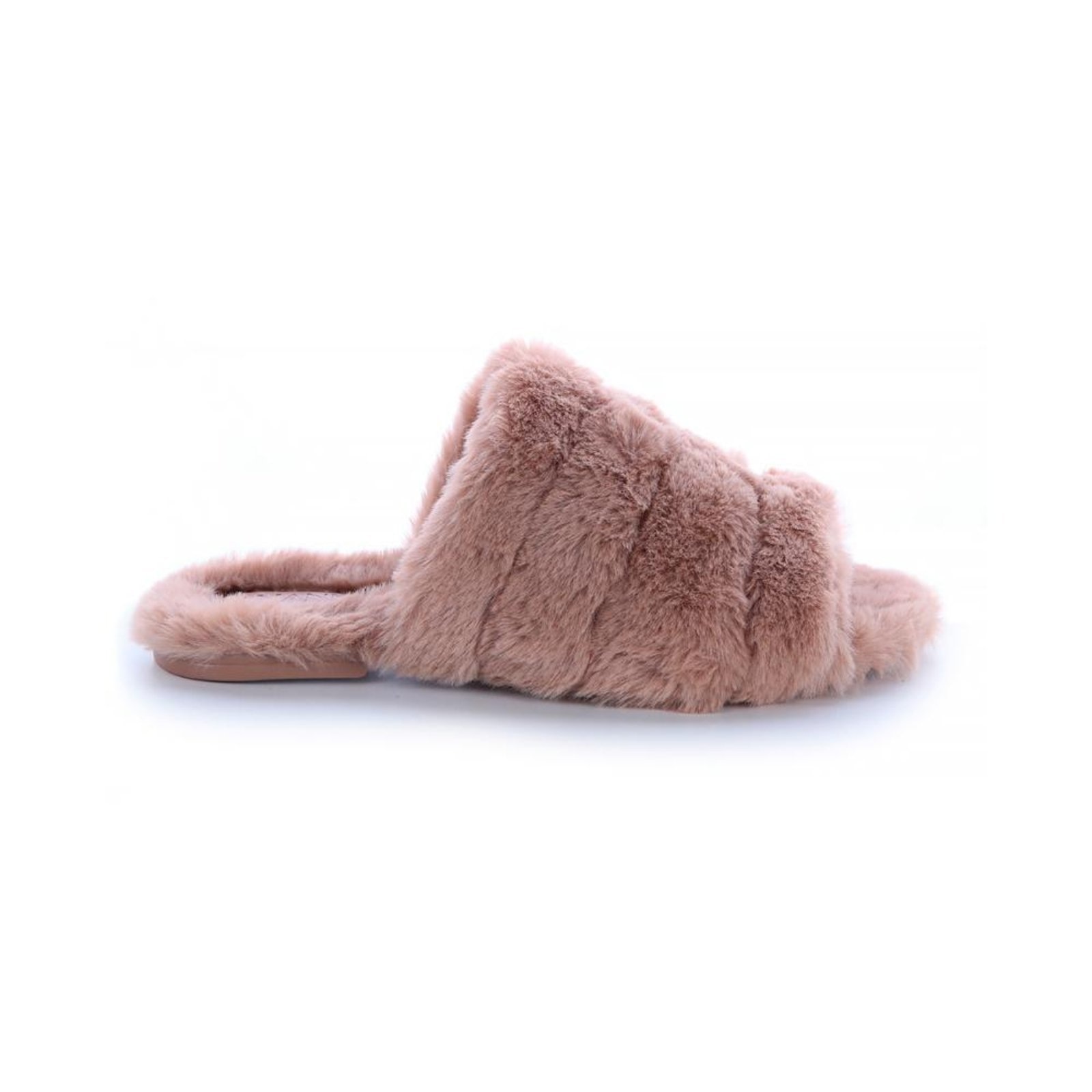 Imagem principal Rasteira Feminina Damannu Shoes Pelos Yana Damannu Shoes bege