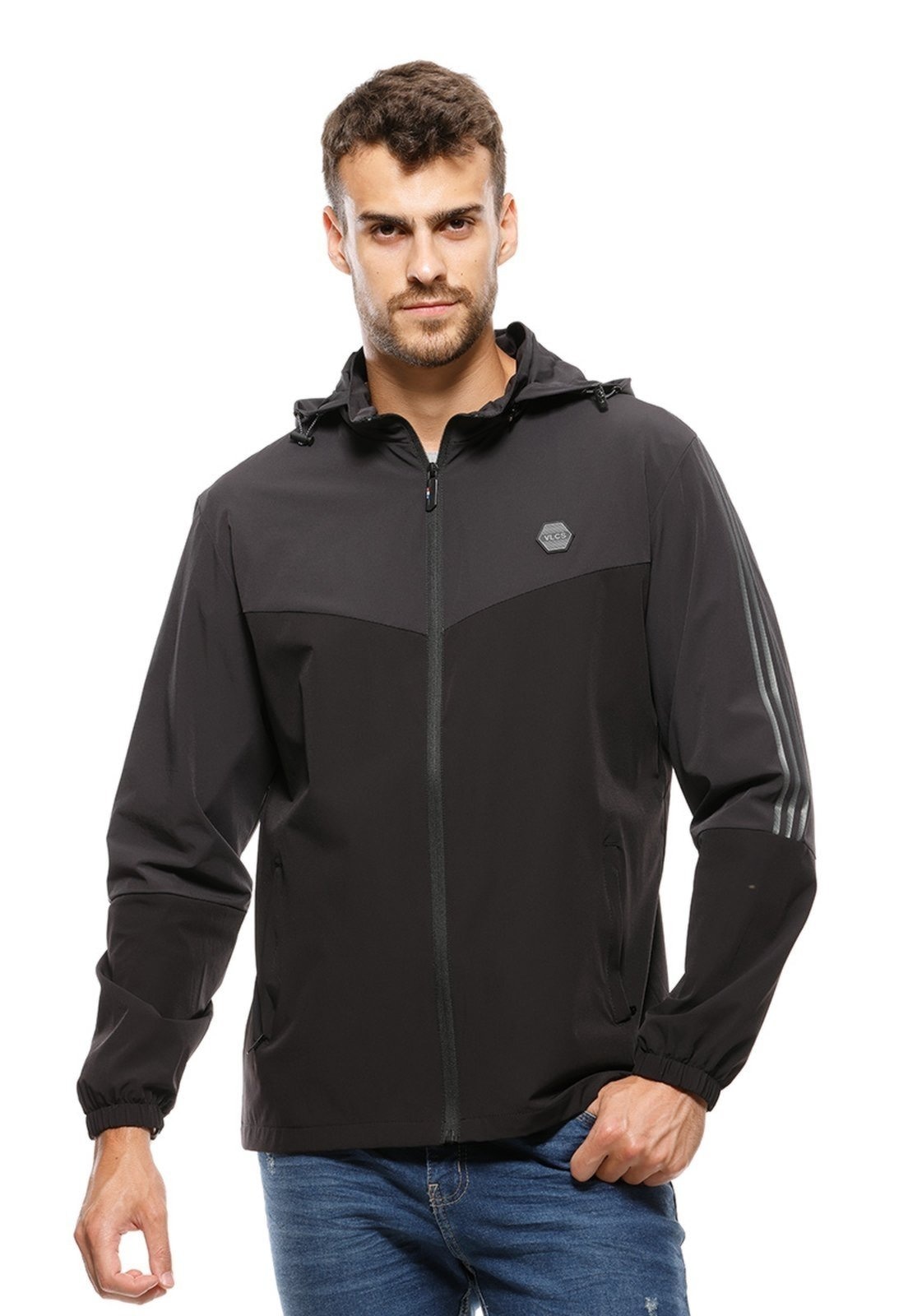 Imagem principal Jaqueta Corta Vento Elastano VLCS VLCS VIOLAÇÕES preto
