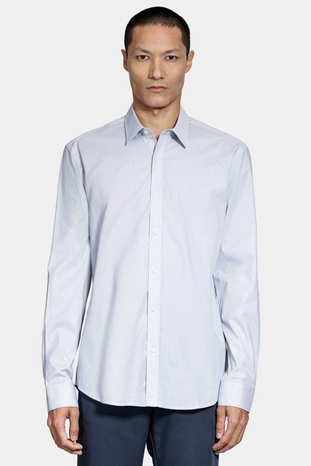 Imagem principal Camisa Aramis Algodão Regular Manga Longa Claro Aramis azul