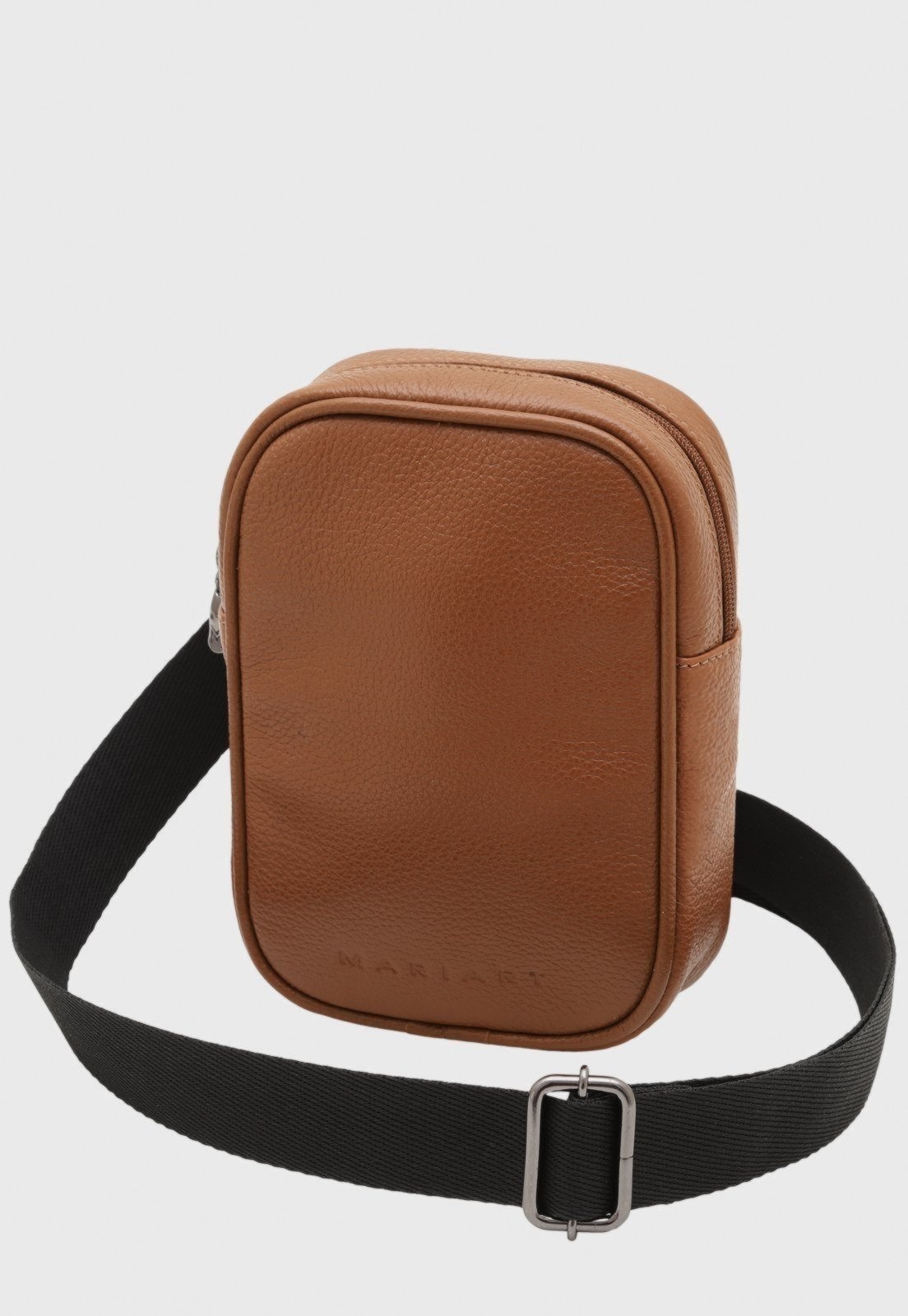 Imagem principal Bolsa Crossbody de Couro Mariart Lolla Camel Mariart caramelo