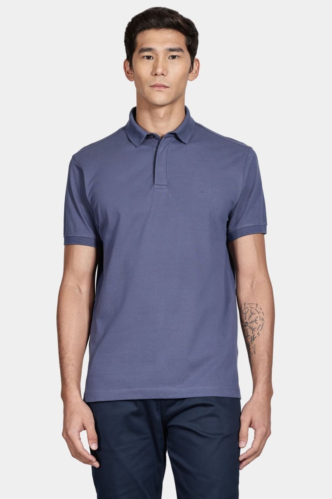 Imagem principal Polo Aramis Manga Curta Piquet Color Fix Azul Indigo Aramis incolor azul