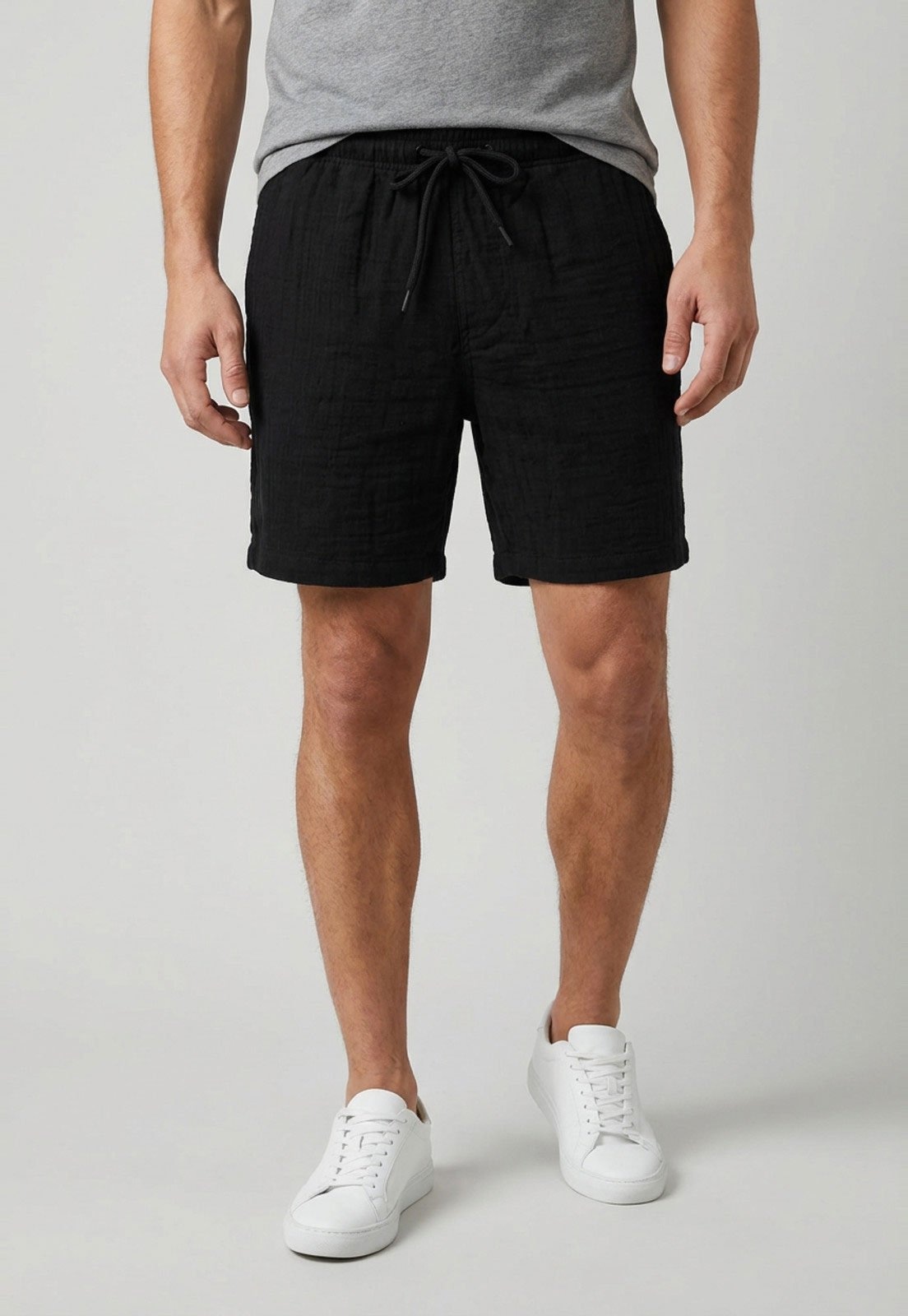 Imagem principal Shorts Masculino Aeropostale Bordado A87 Preta Aeropostale preto