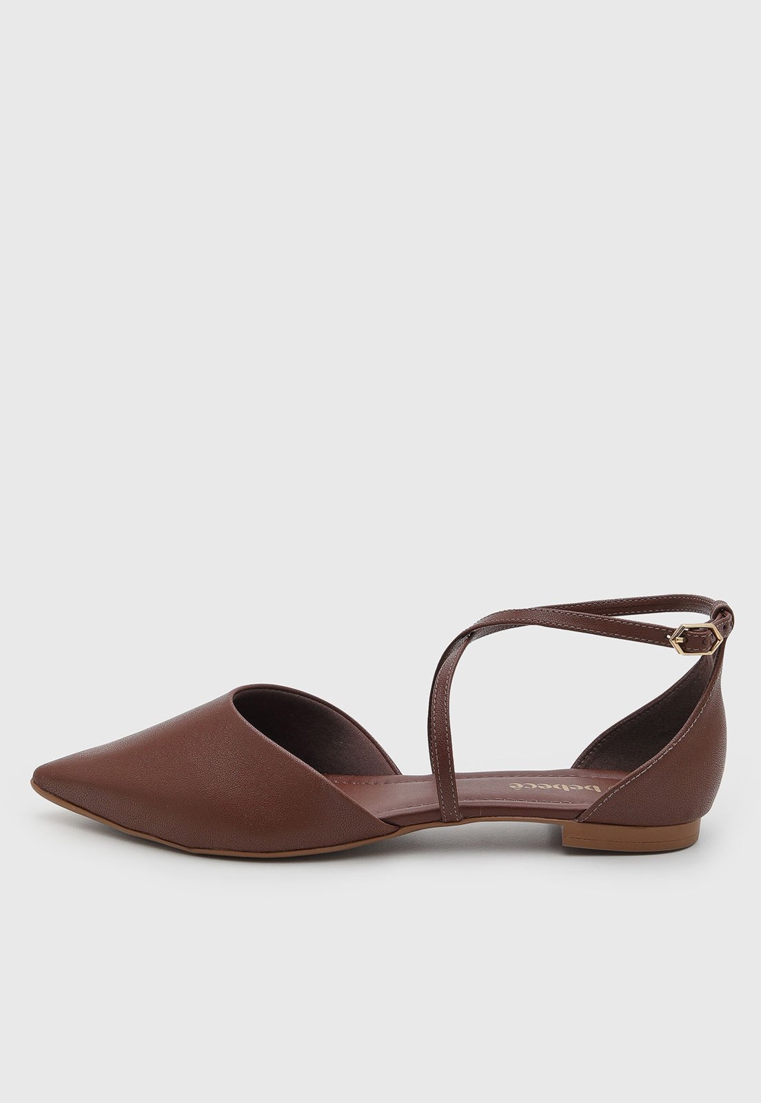 Imagem principal Sapatilha Feminina Becece Ponta Afilada BEBECÊ marrom