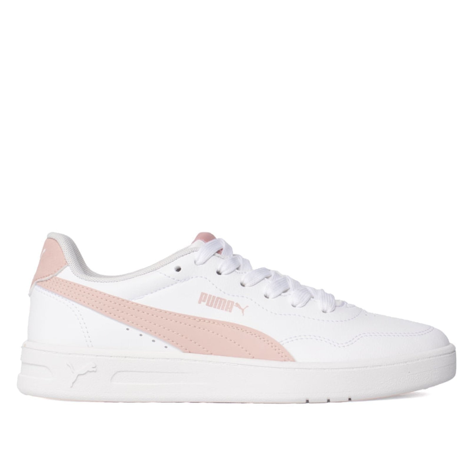 Imagem principal Tênis Feminino Puma Court Lally Branco/Rosa Claro Puma branco rosa