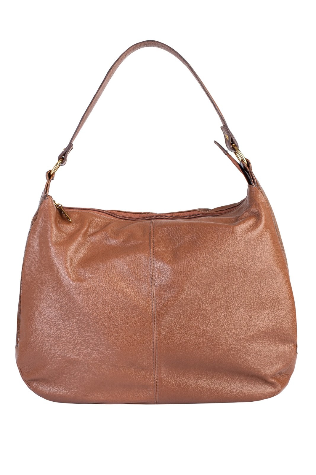 Imagem principal Bolsa Andrea Vinci Saco Grande De Couro Liso Carla - Whisky Andrea Vinci vermelho