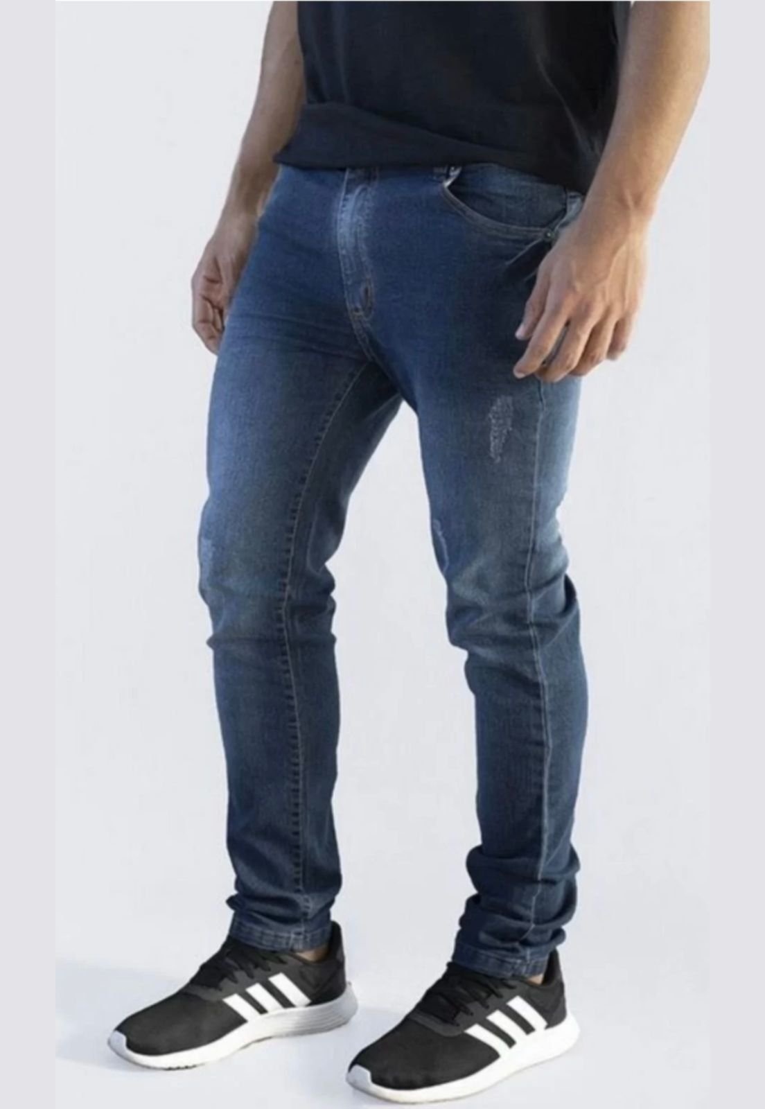 Imagem principal Calça Jeans Masculina Reta Escuro Premium Versatti Equador Versatti azul