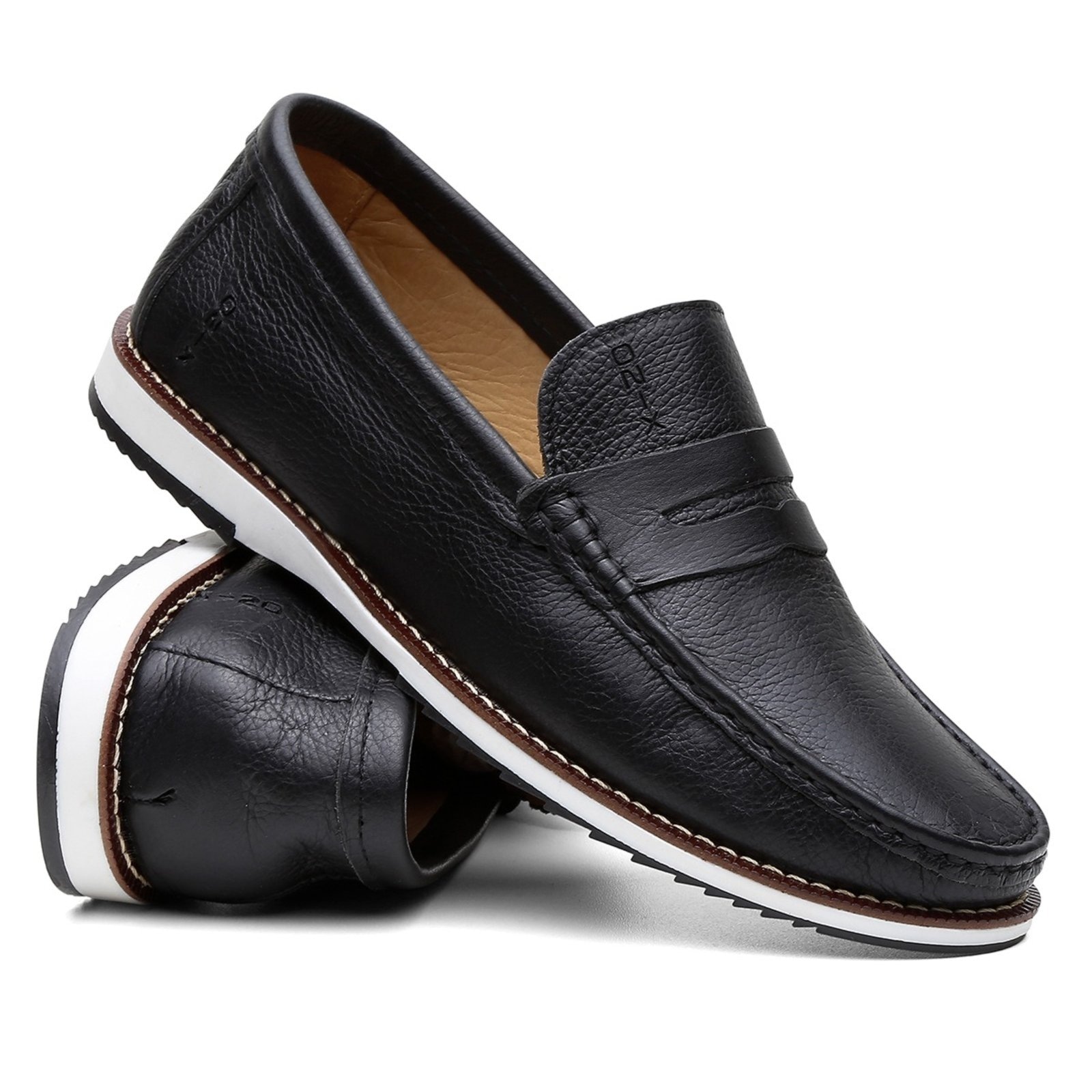 Imagem principal Mocassim Masculino Docksider em Couro Moderno ROMEU E JULIETA SHOES preto