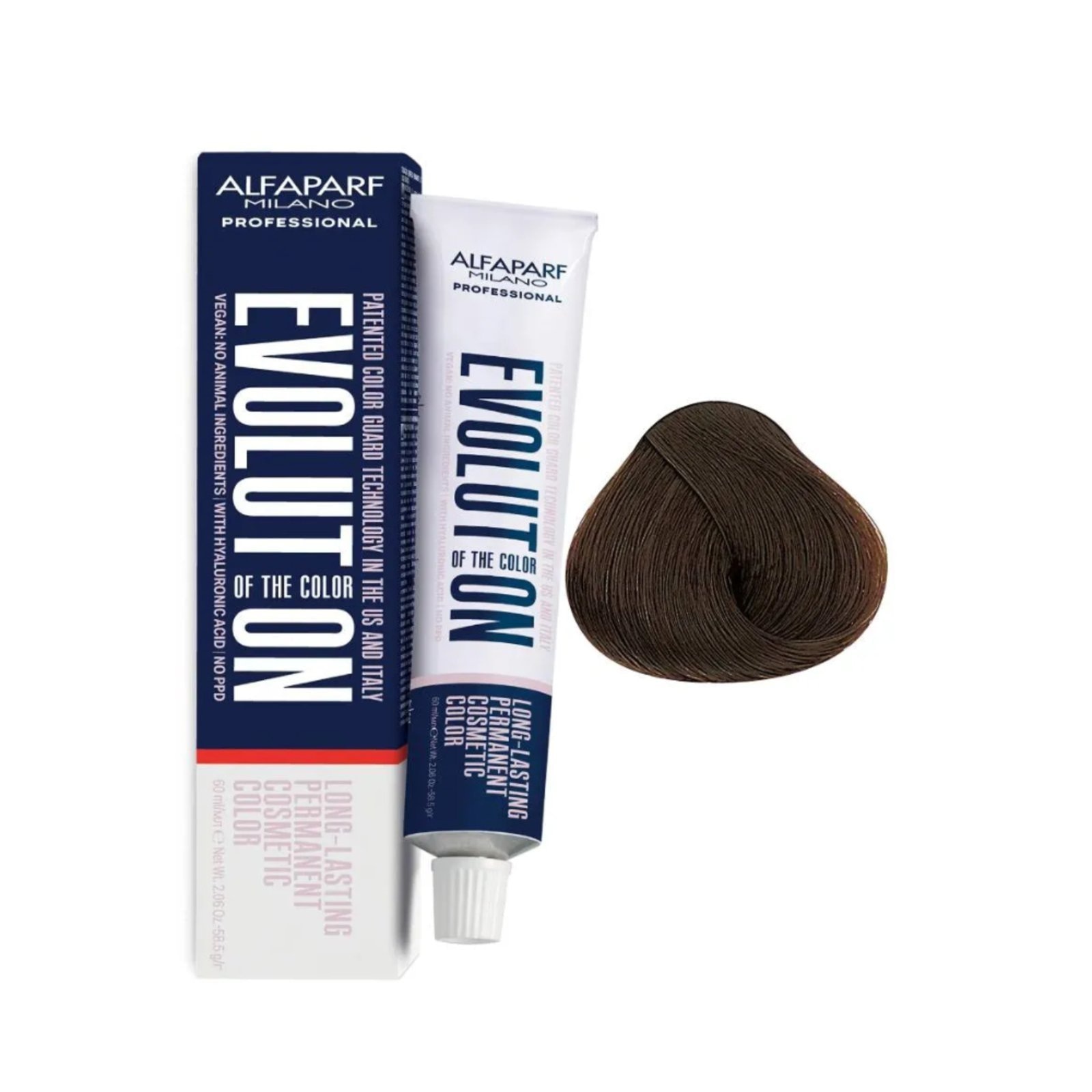 Imagem principal Coloração Alfaparf Milano Evolution Of The Color 6.3 Louro Escuro dourado Alfaparf incolor
