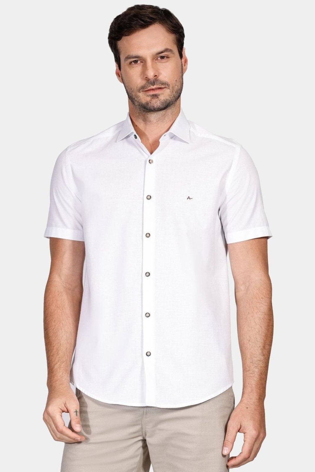 Imagem principal Camisa Aramis Slim Flame Soft Branco Aramis incolor