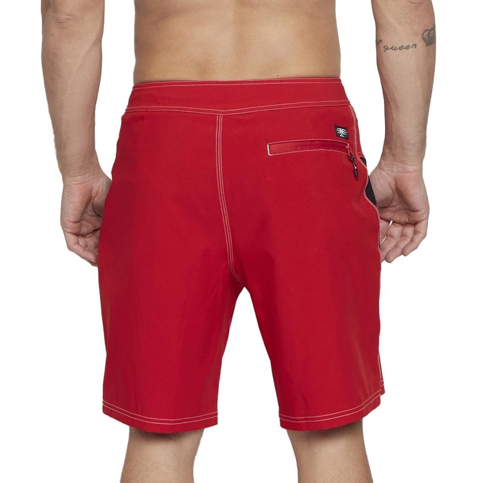 Imagem principal Bermuda Quiksilver Mercury Slash Panel 20" SM25 Salsa" Quiksilver vermelho