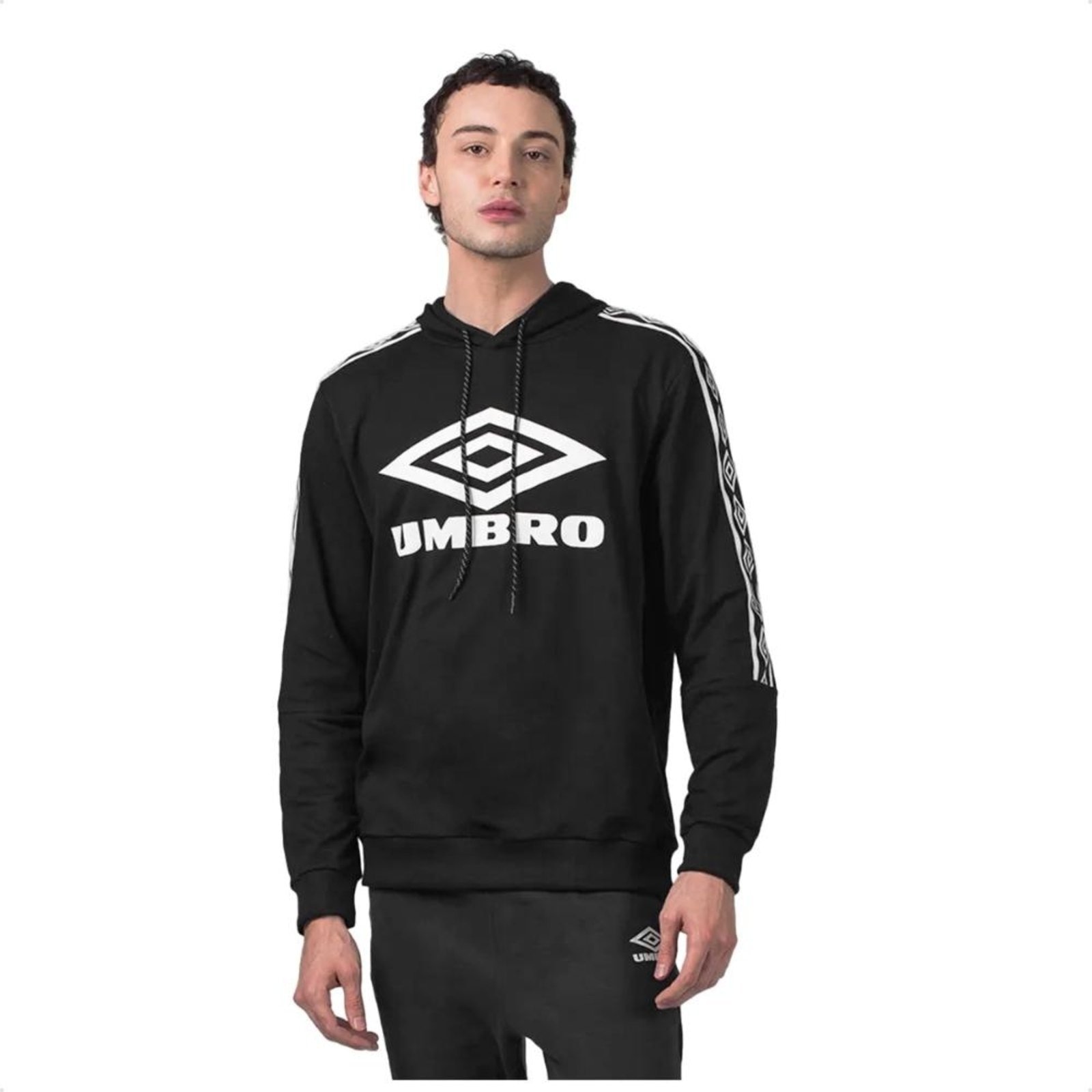 Imagem principal Blusa Moletom Umbro Tradicional Club Masculino Umbro preto