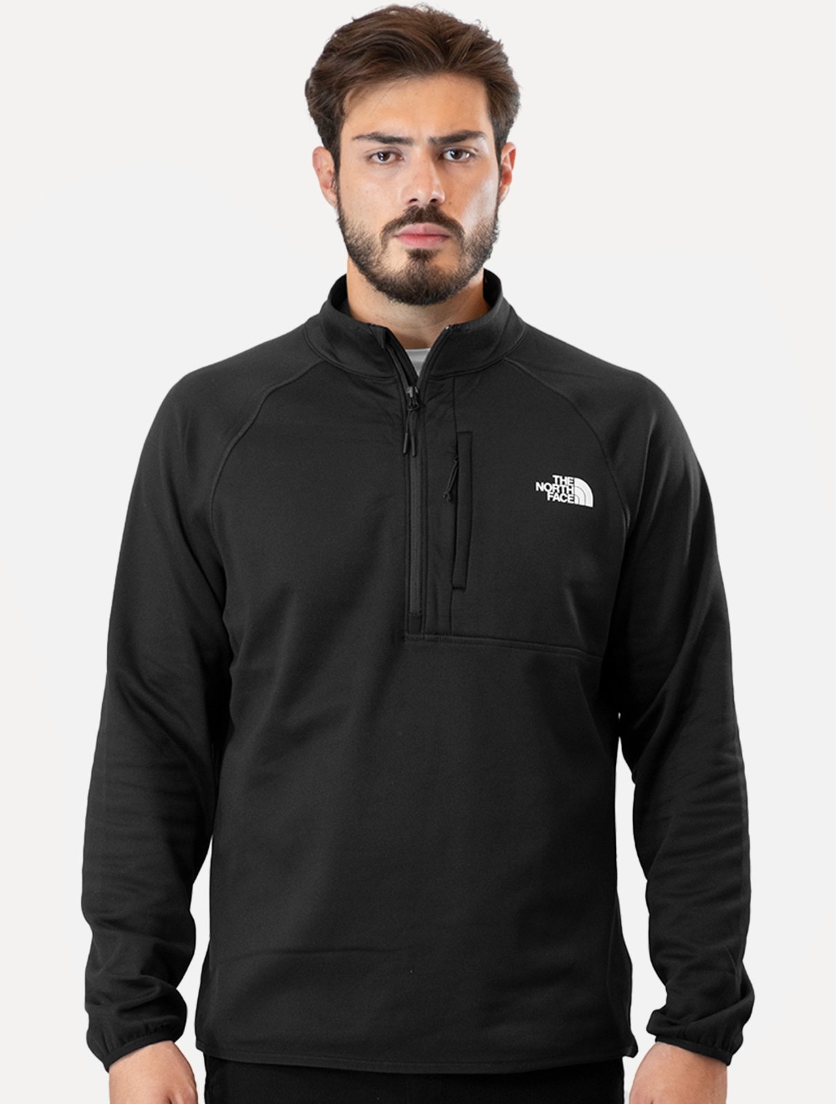 Imagem principal Blusa The North Face Masculina Fleece Canyonlands Half Zip Preta The North Face preto