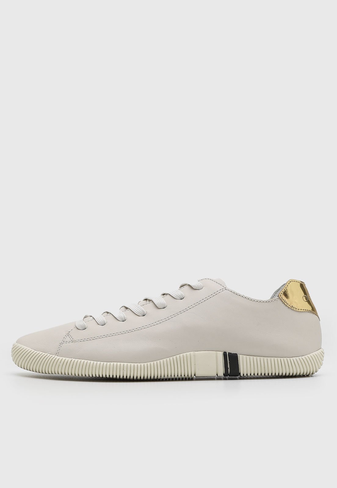 Imagem principal Tênis Feminino Osklen Detalhe Dourado Off-White Osklen off-white white
