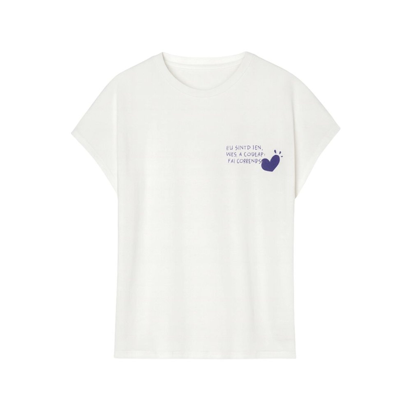 Imagem principal Camiseta Terra MY.NA Me Sinto Zen Branca MY.NA branco