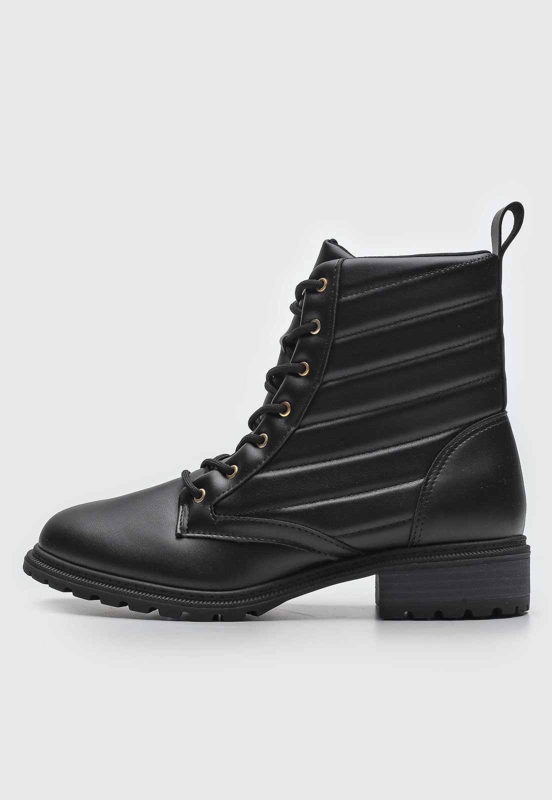 Imagem principal Bota Coturno Modare Matelassê Preta MODARE preto