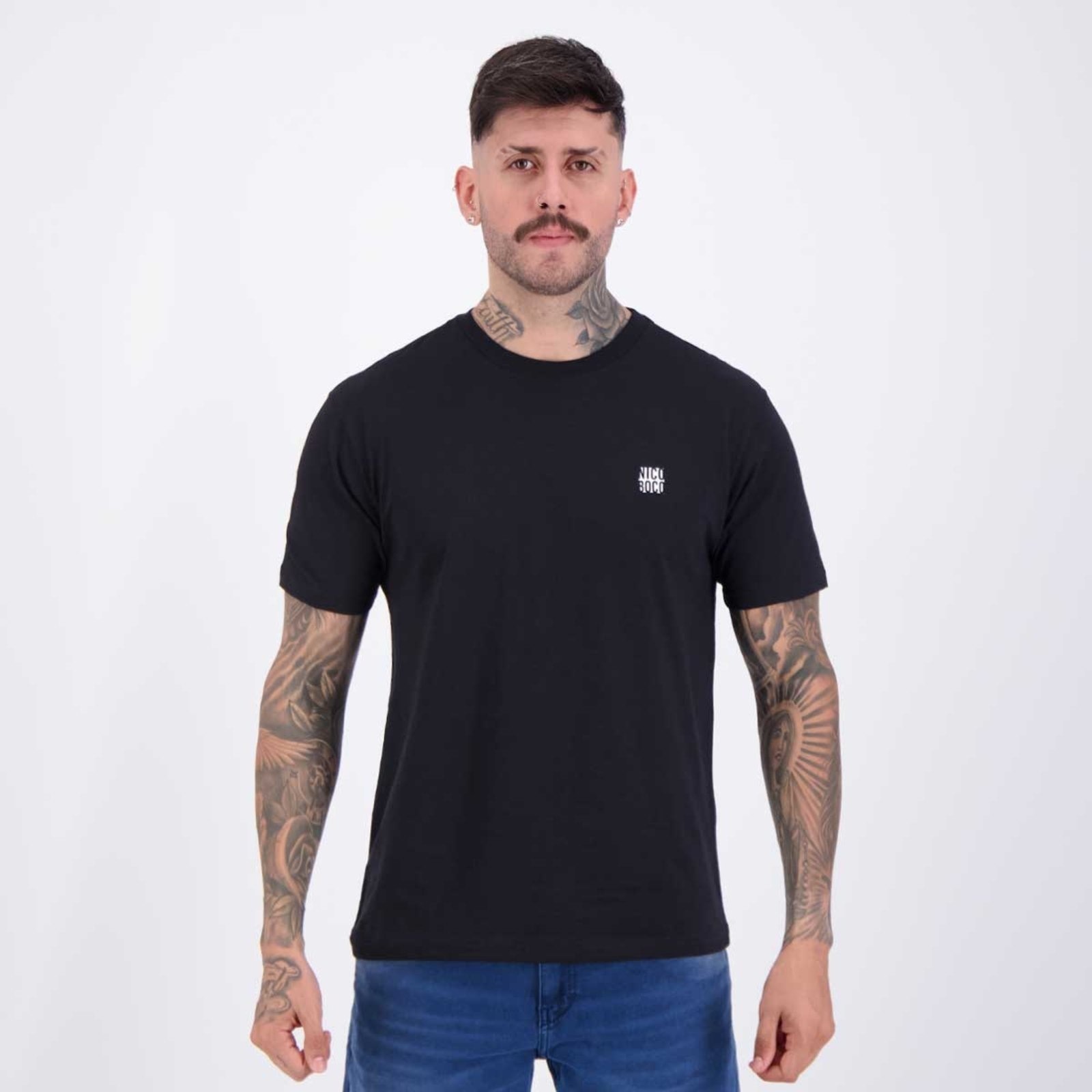 Imagem principal Camiseta Nicoboco Beth Preta Nicoboco preto