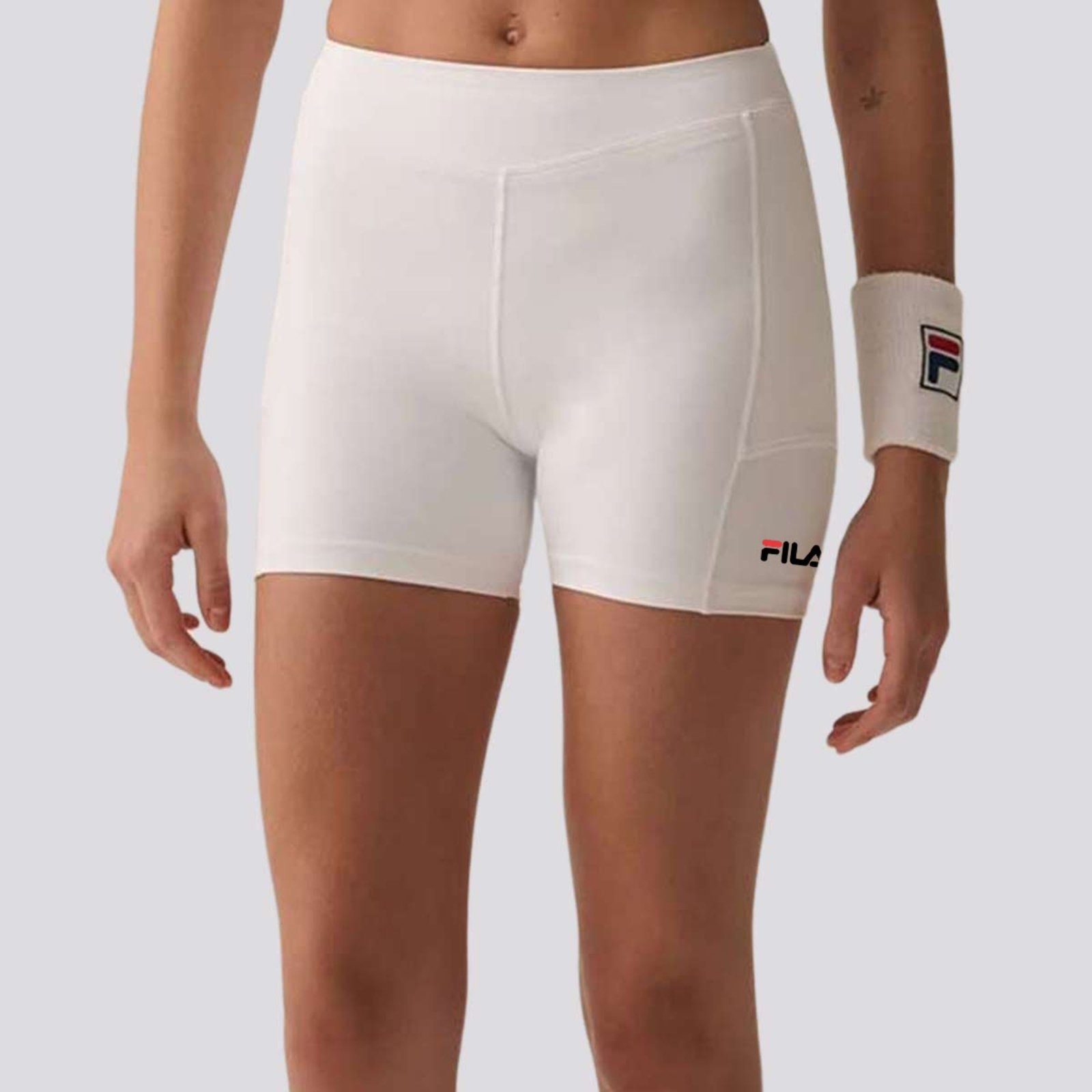 Imagem principal Shorts Fila Tennis Basic Feminino Fila branco
