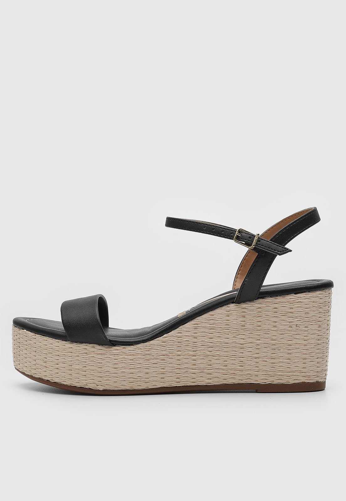 Imagem principal Sandália Anabela Vizzano Espadrilhe Preta VIZZANO preto