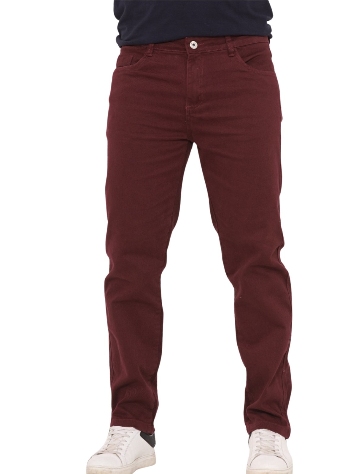 Imagem principal Calça Masculina Jeans Light Slim Fit em Sarja JEANS LIGHT vinho