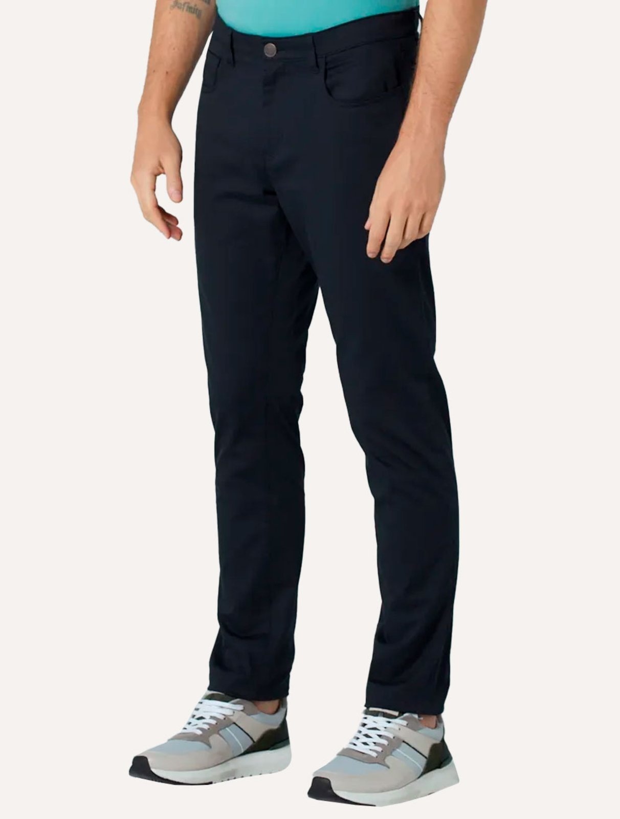 Imagem principal Calça Original Penguin Sarja OPBF30070 Penguin preto