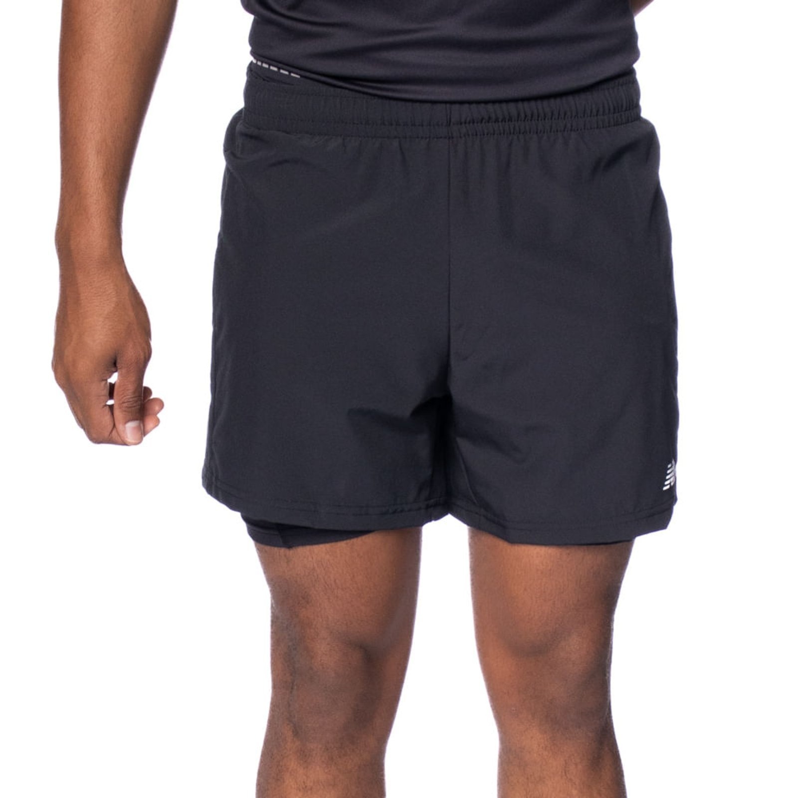 Imagem principal Shorts Masculino New Balance Sport Essentials 2 em 1 New Balance preto