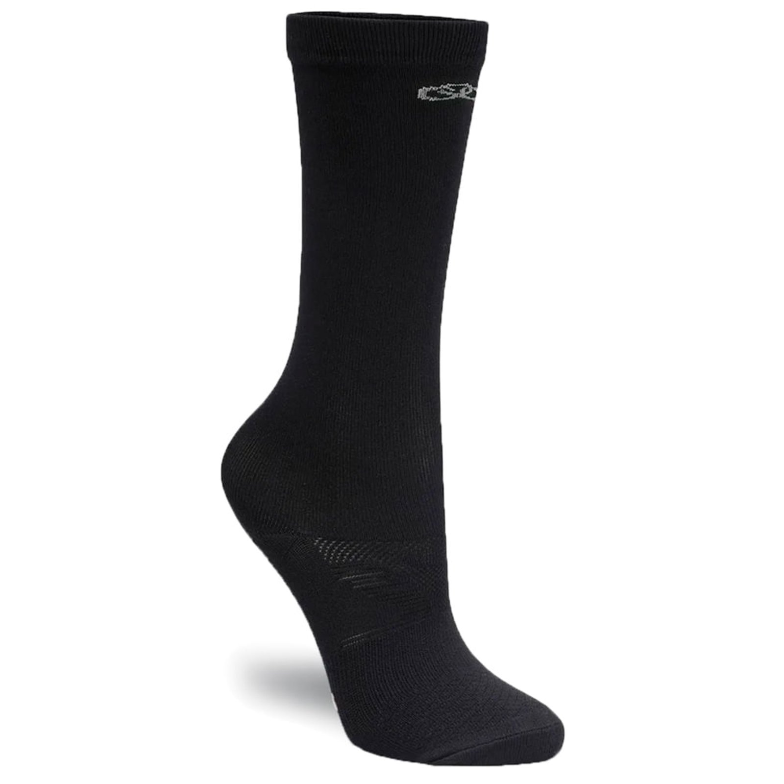 Imagem principal Meia Feminina Olympikus Corre Cano édio Cinza OLYMPIKUS preto