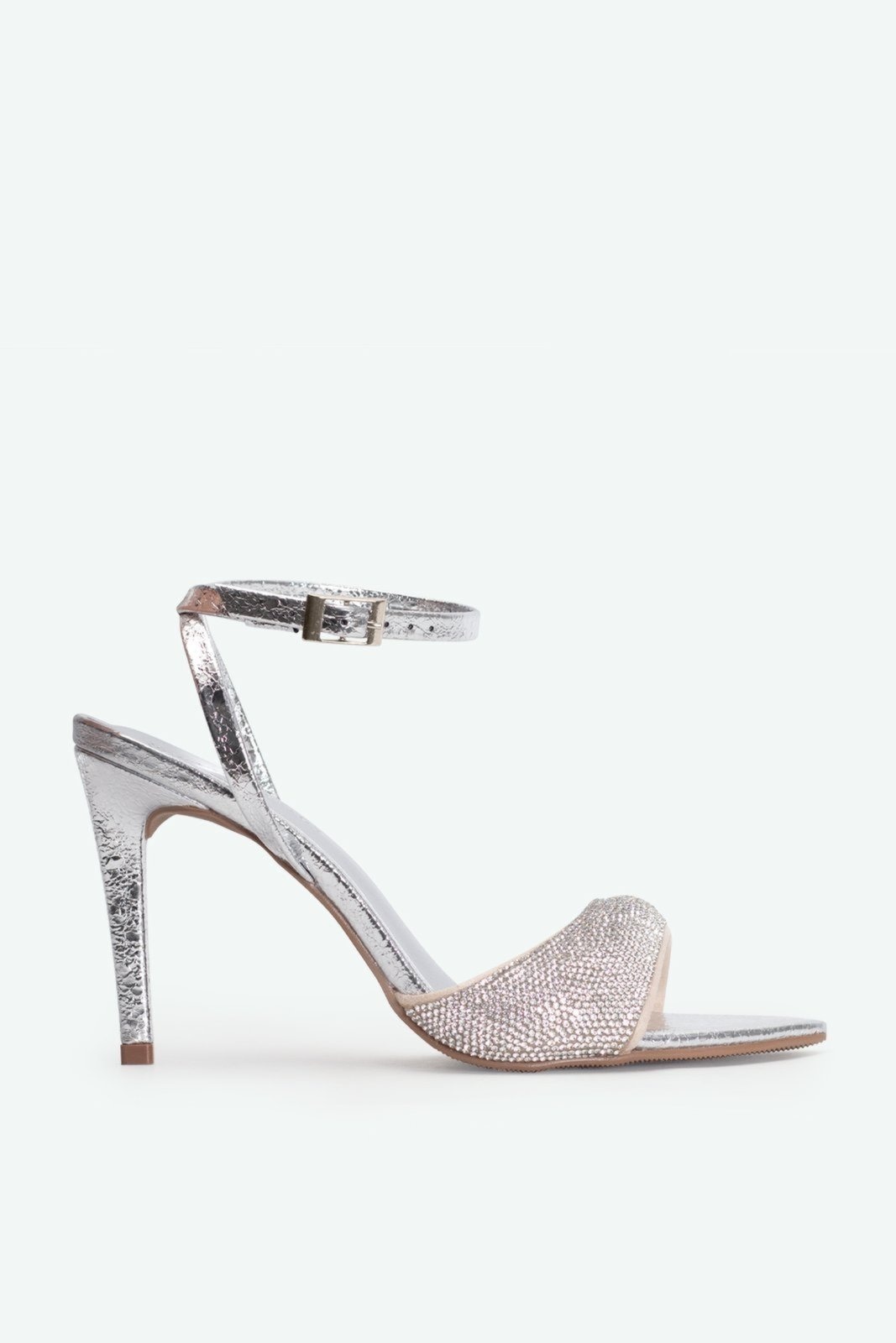 Imagem principal Sandália Kalina Suzana Santos prata