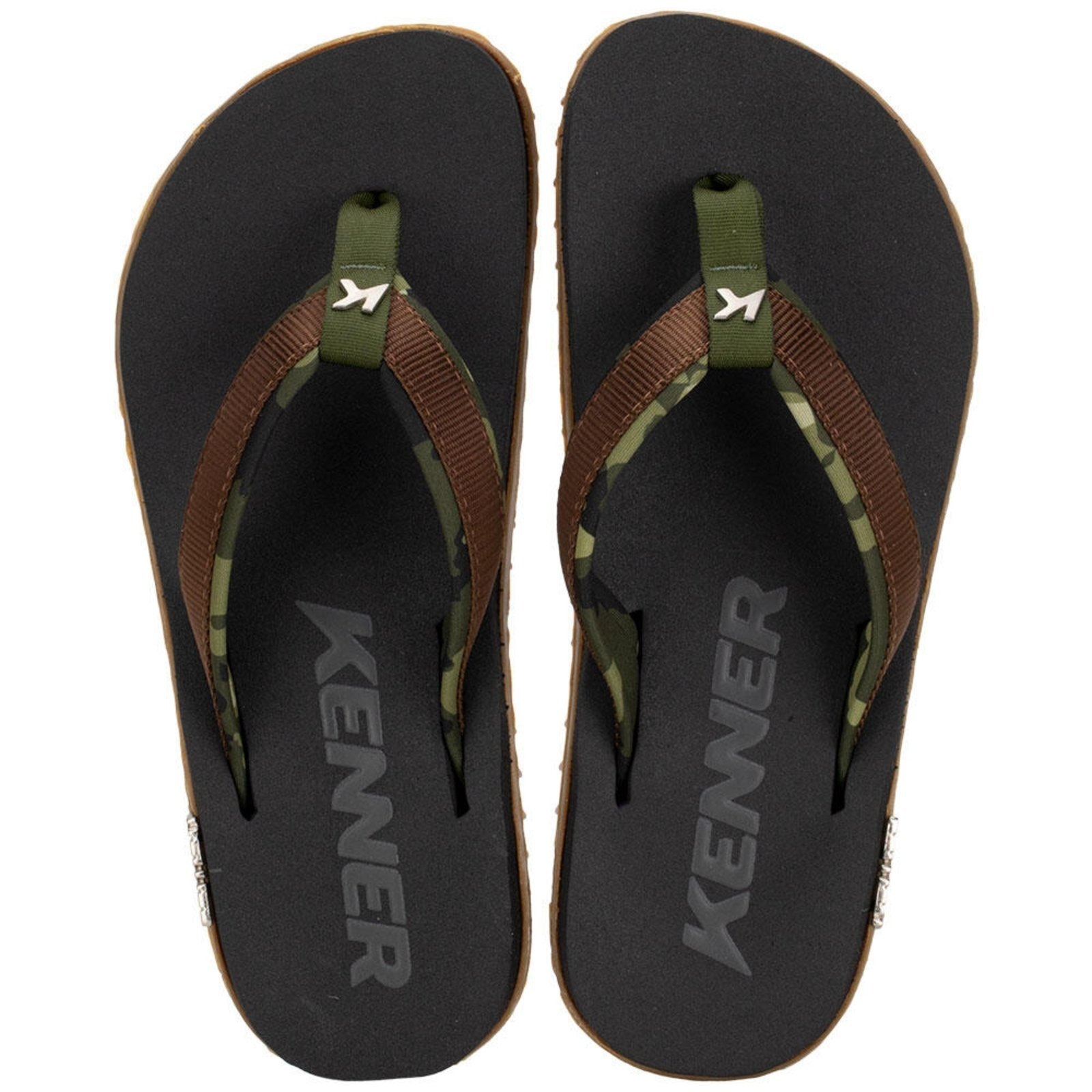 Imagem principal Chinelo Masculino Kivah Army Kenner Emf 1972301 745 preto