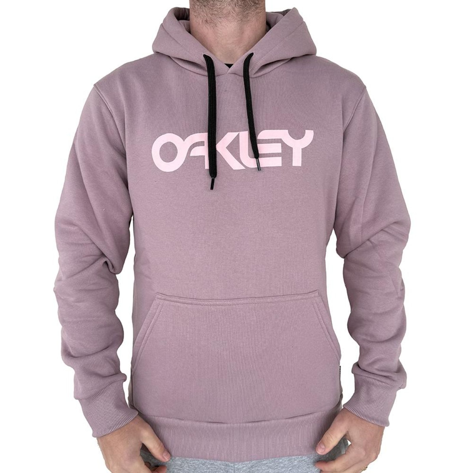 Imagem principal Moletom Oakley Canguru B1B PO WT25 Masculino Toadstool Oakley rosa