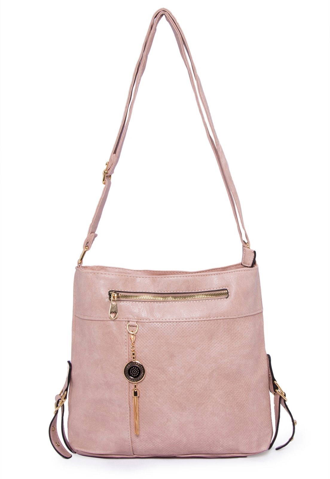 Imagem principal Bolsa Grande Shoulderbag Resistente Grande Madami rosa