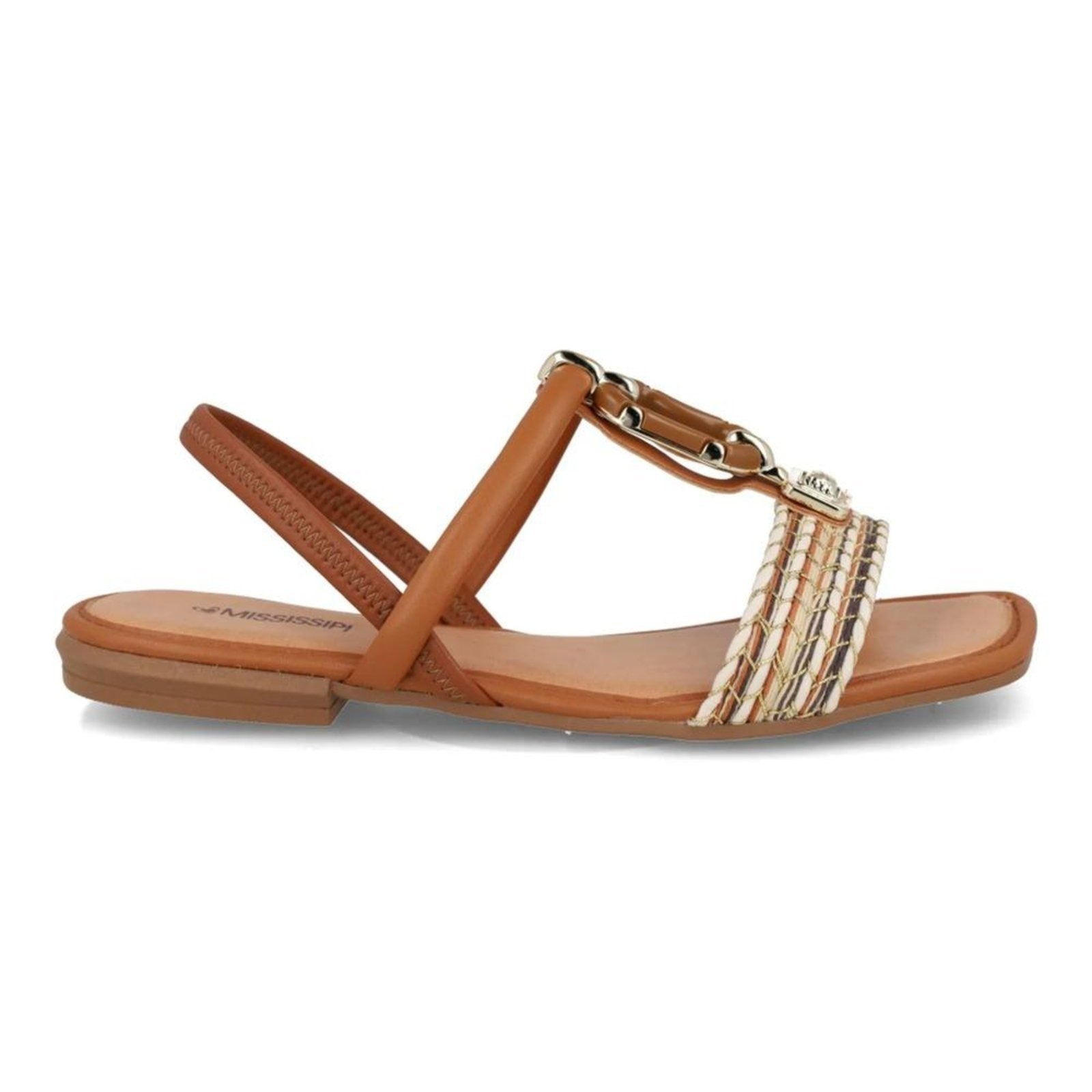 Imagem principal Sandália Mississipi Detalhe Feminina MISSISSIPI marrom