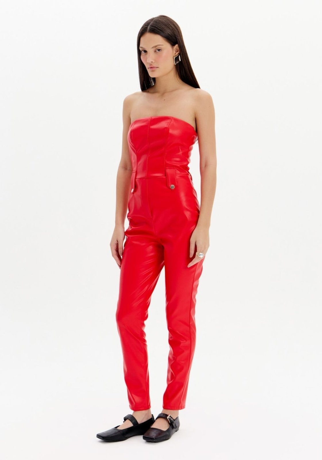 Imagem principal Macacão longo Skinny Sem Alças My Favorite Things preto