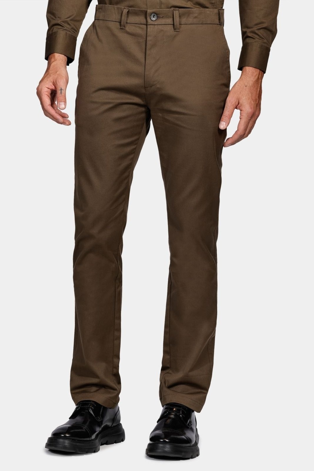 Imagem principal Calça Aramis Chino Estilo Moovex Verde Folha Seca Aramis incolor verde