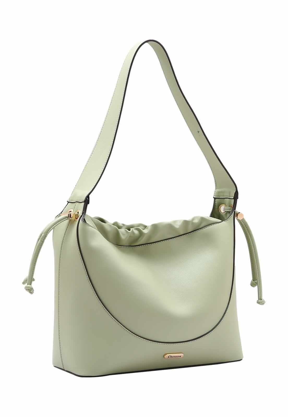 Imagem principal Bolsa Feminina Chenson Original Franzido Chic Ombro 3484891 Chenson verde