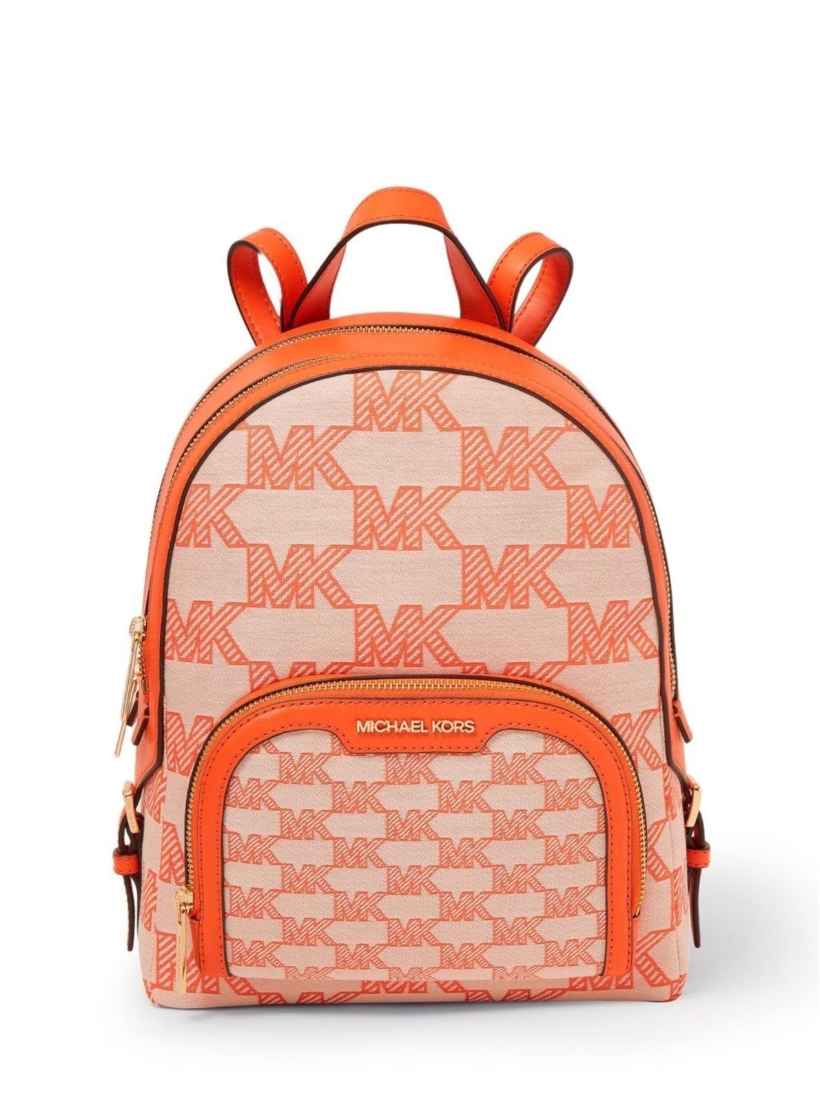 Imagem principal Mochila Jaycee Média De Algodão 35S3g8tb2j634 Michael Kors laranja