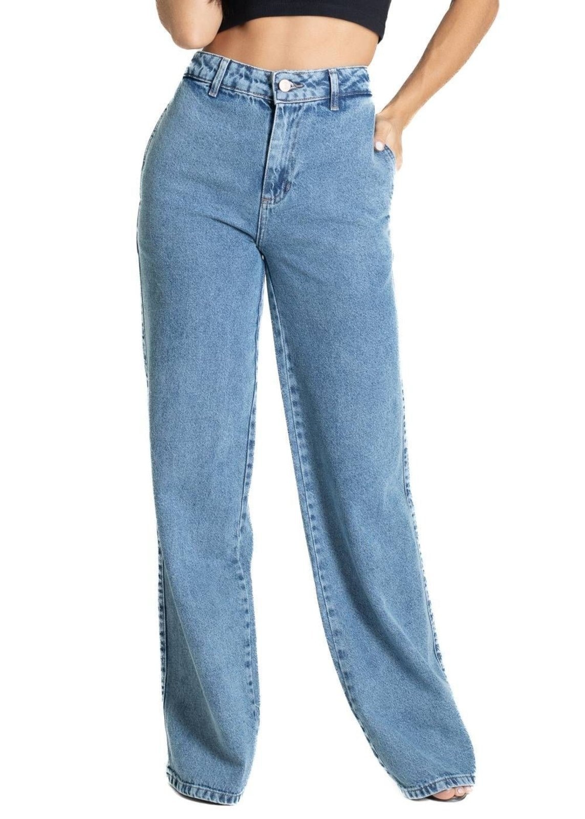 Imagem principal Calça Jeans Sawary Wide Leg - 280910 Sawary azul