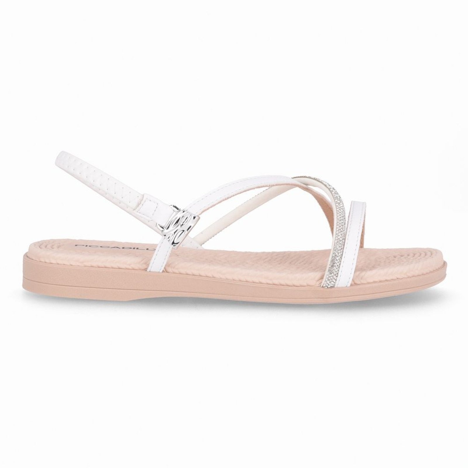 Imagem principal Sandália Rasteirinha Adla Neve Piccadilly branco