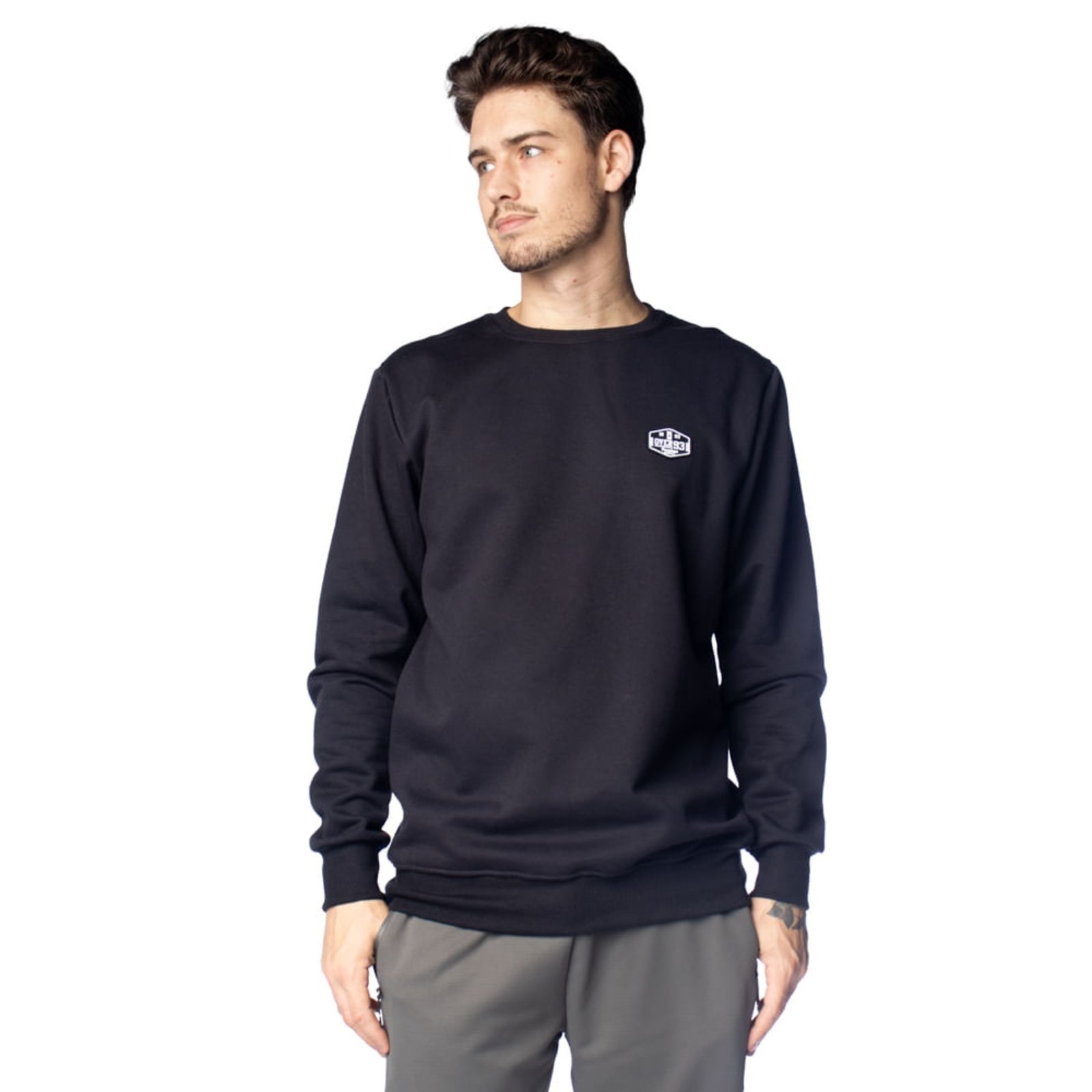 Imagem principal Moletom Masculino Over Surf Estampa Lisa Over Surf preto