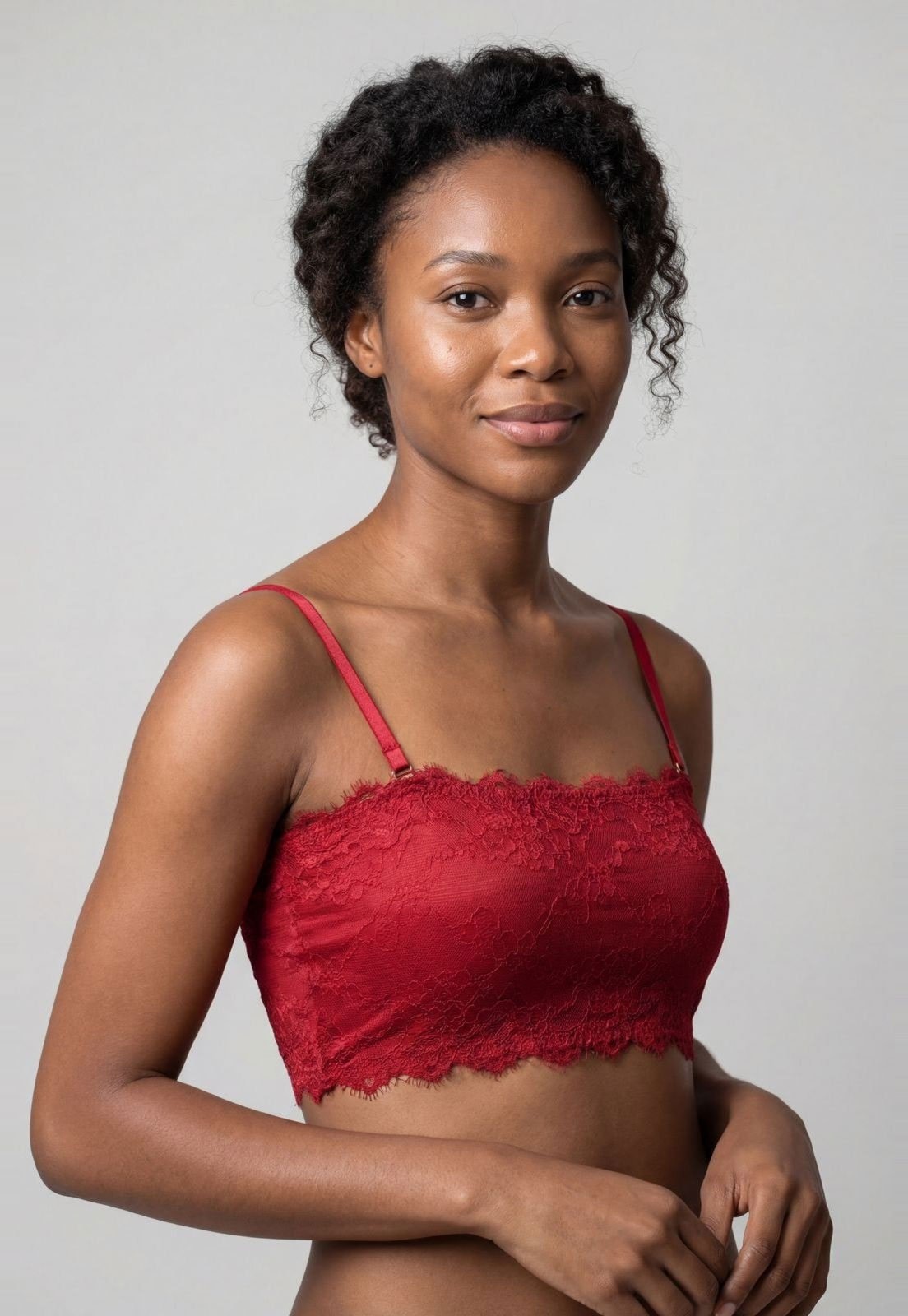 Imagem principal Sutiã Feminino Hope Top Faixa Renda Hope vermelho