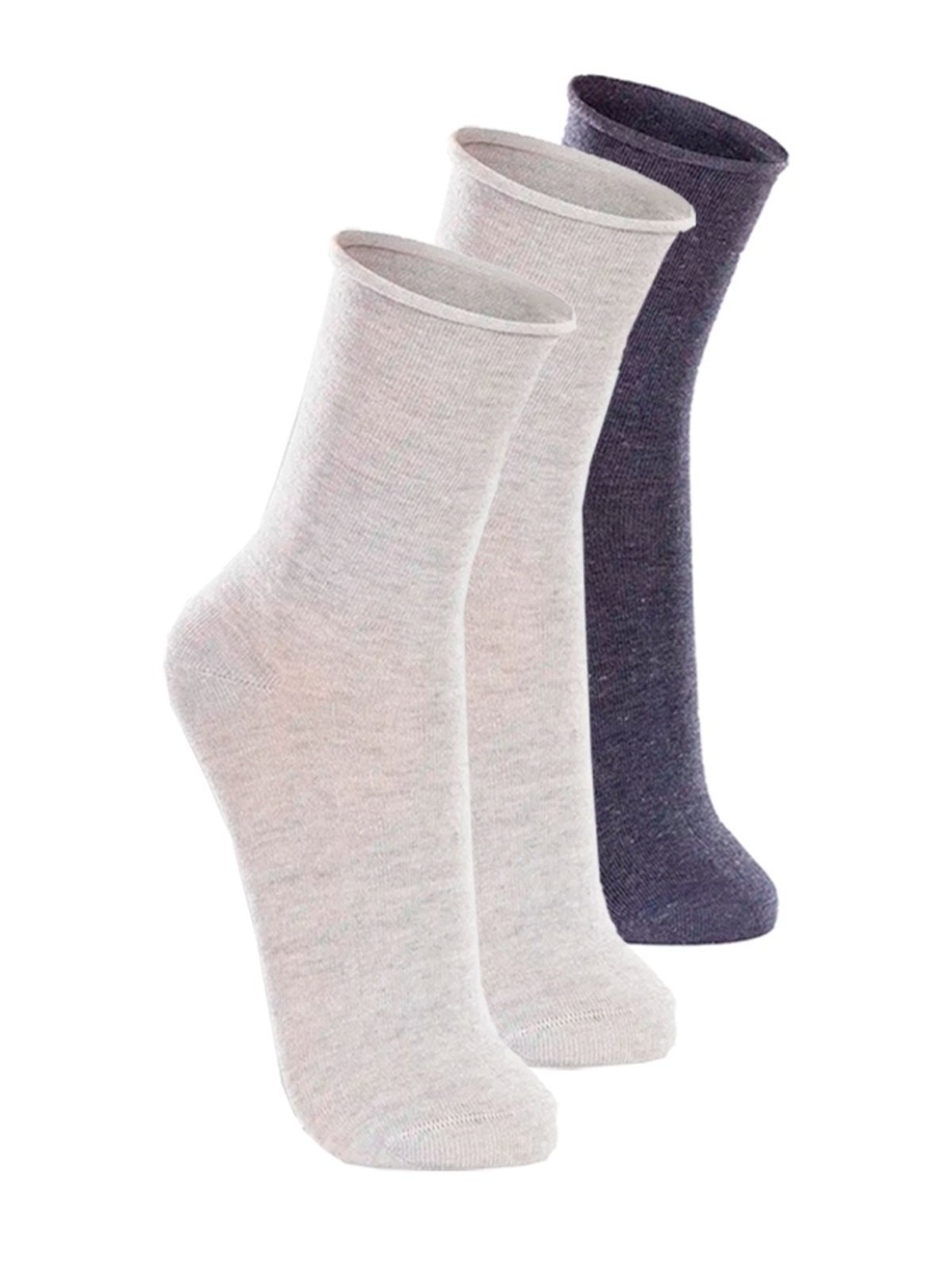 Imagem principal Kit com 3 Pares de Meias sem Punho Casual Lupo Lupo azul